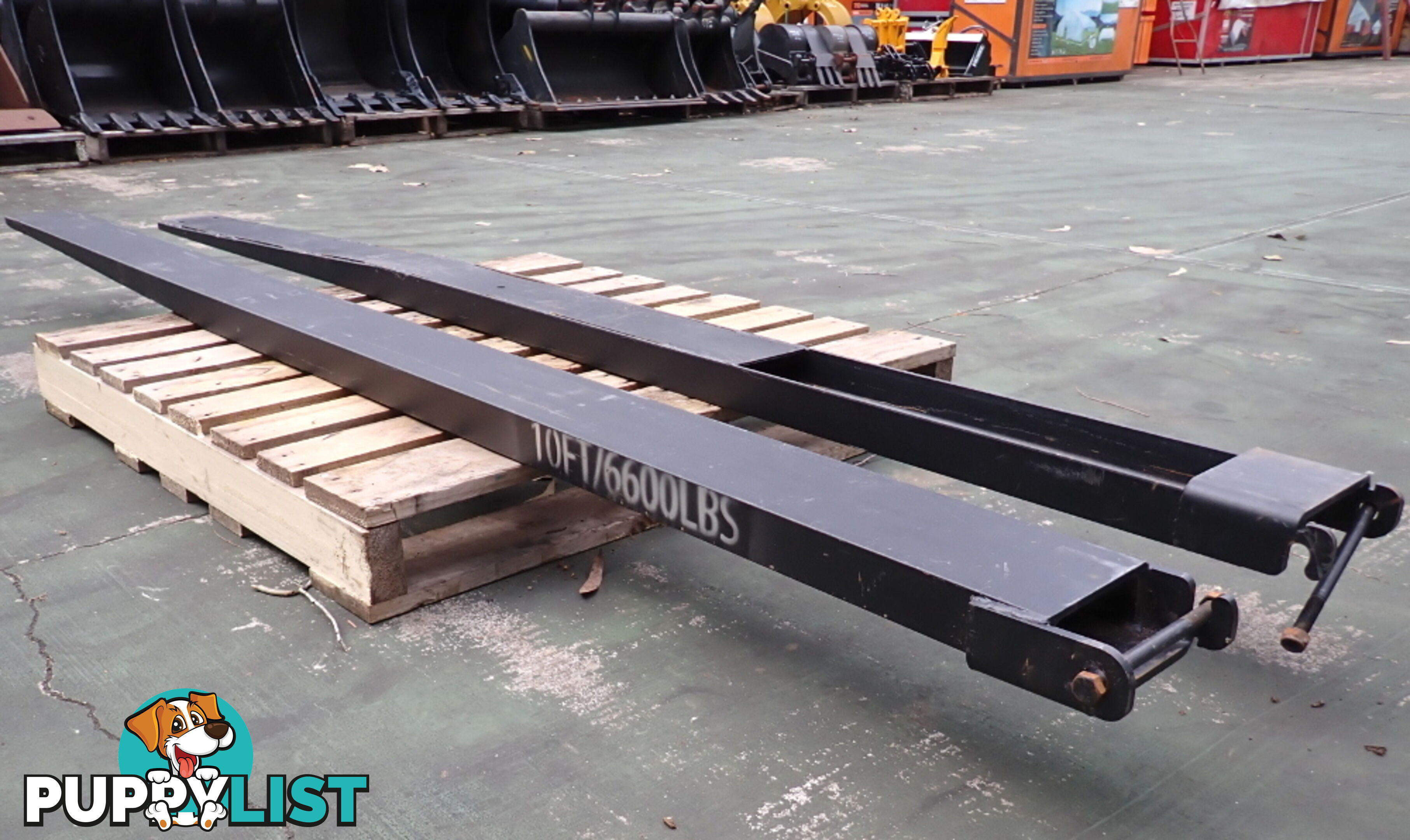 New 2.9m Forklift Extension Slippers