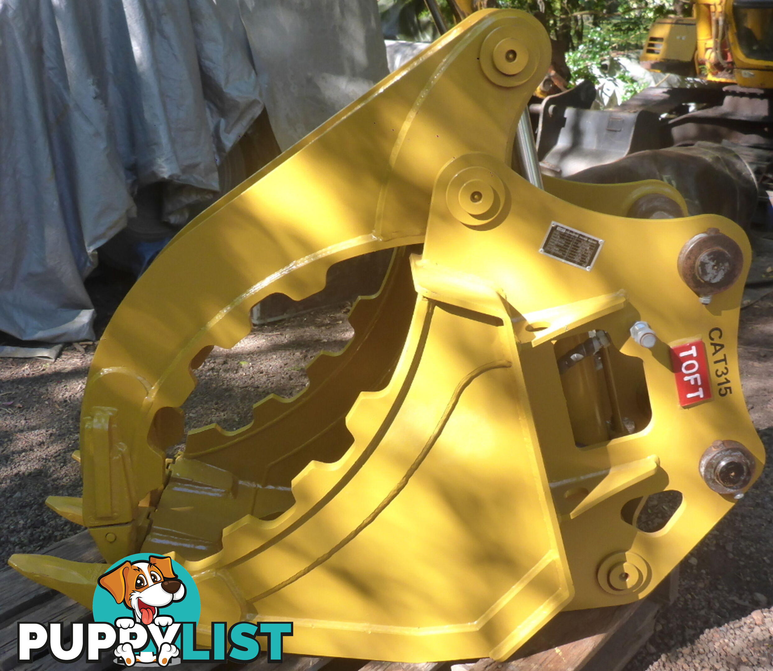 New 9-22 ton (65, 60 or 70mm pin) Excavator Hydraulic Thumb Bucket Grapple Grab