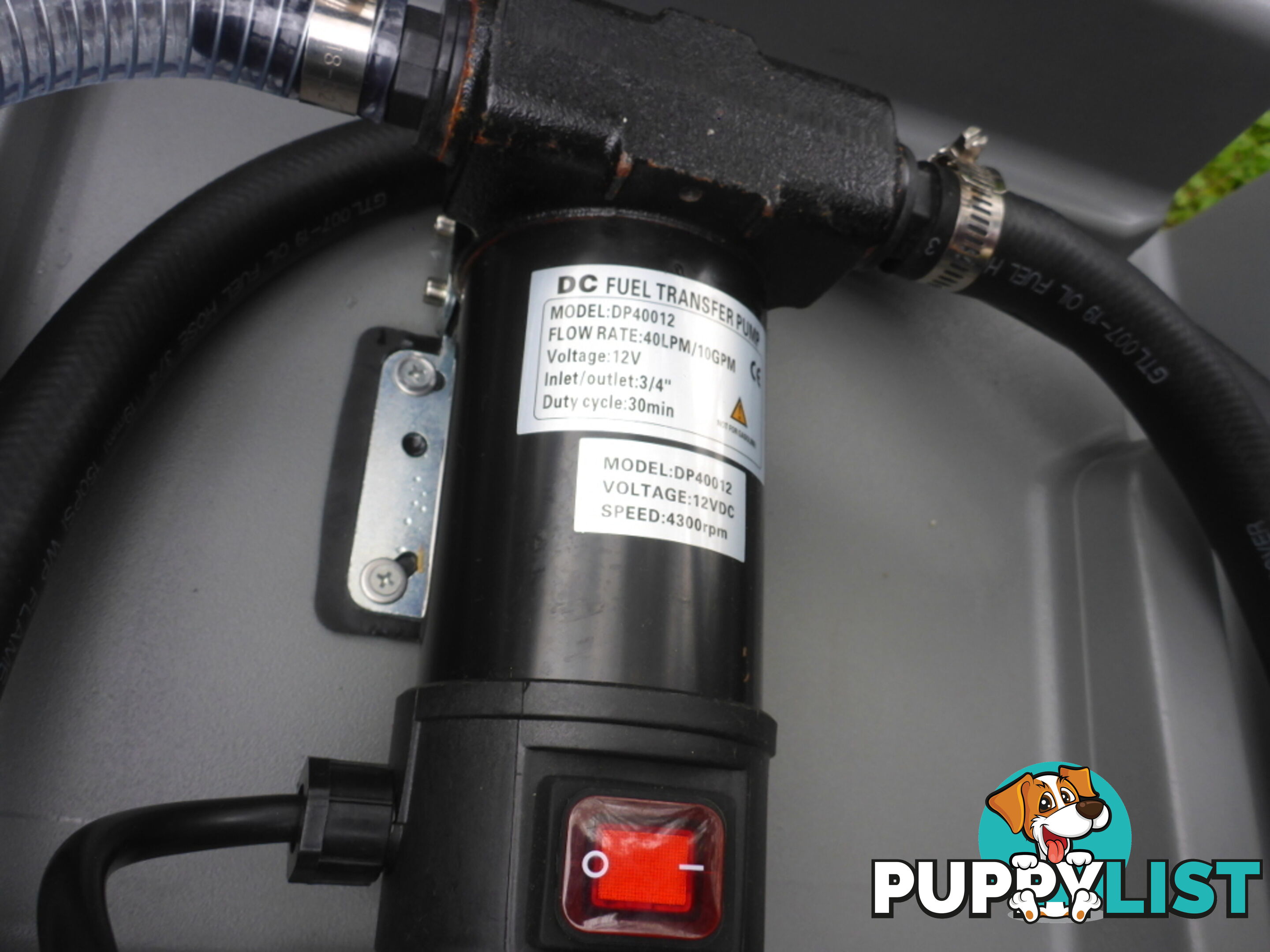 New 400L Diesel Fuel Cell Tank with 12v Pump & Bowser trigger