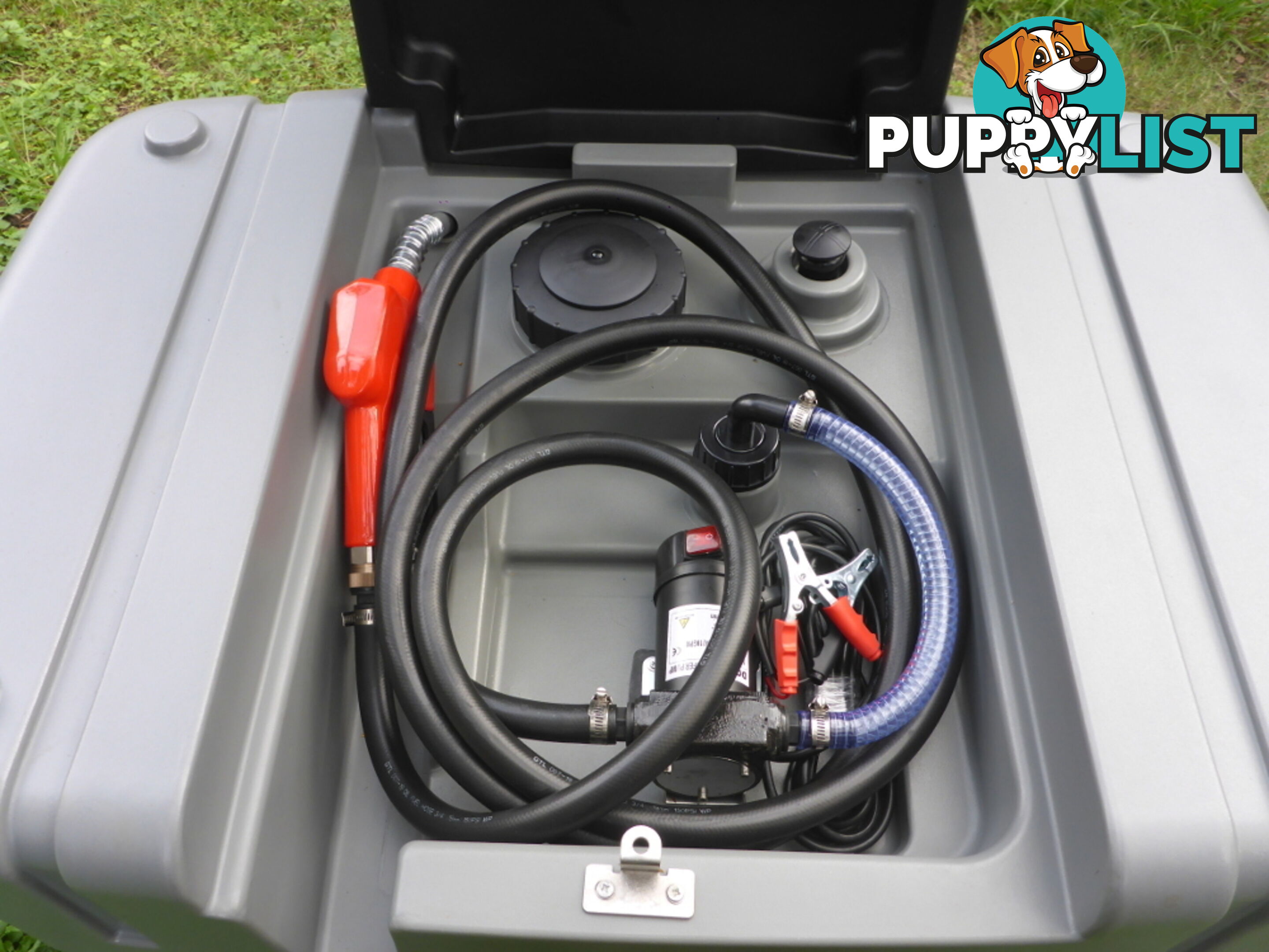 New 400L Diesel Fuel Cell Tank with 12v Pump & Bowser trigger