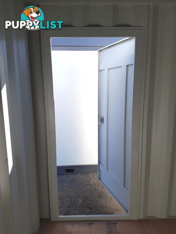 New 12ft Shipping Container with side Door & Window