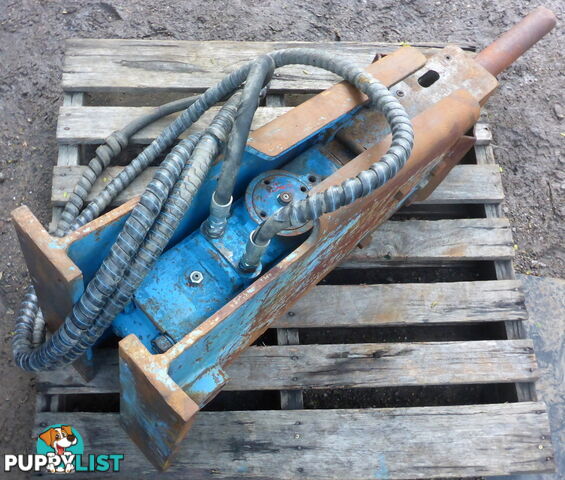 Used 4-10 ton Excavator Hydraulic Hammer Rock Breaker & separate Headstock