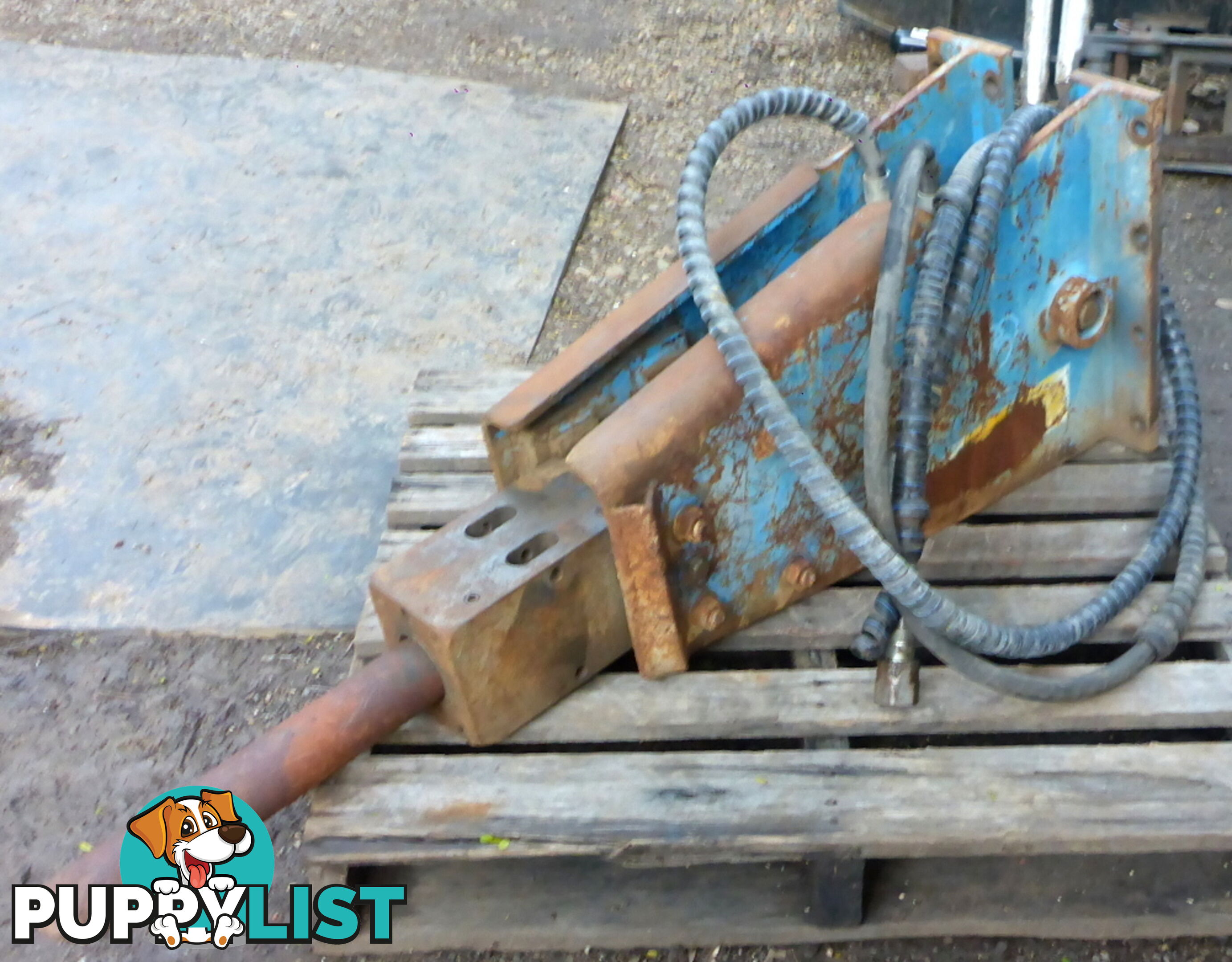 Used 4-10 ton Excavator Hydraulic Hammer Rock Breaker & separate Headstock