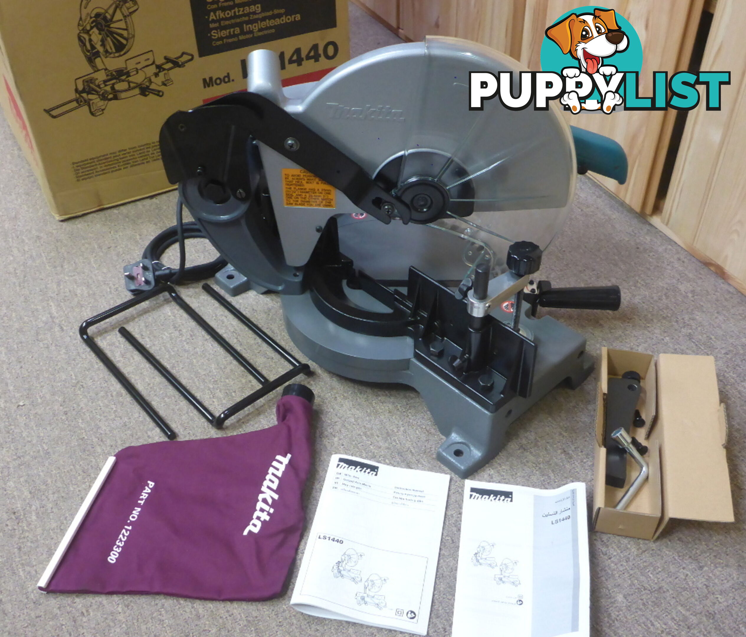 New Makita LS1440 355mm (14") Mitre / Drop Saw $760 off RRP