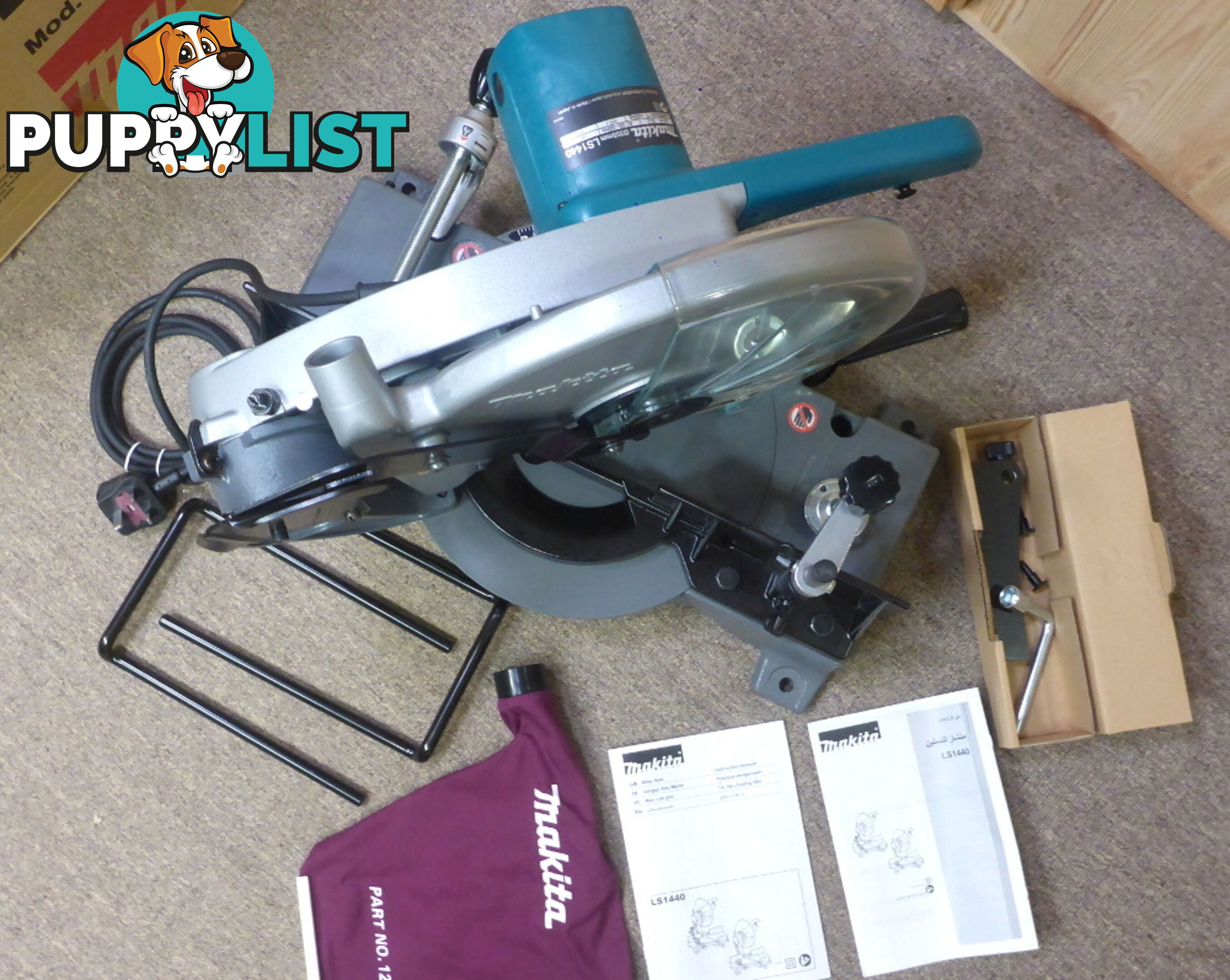 New Makita LS1440 355mm (14") Mitre / Drop Saw $760 off RRP
