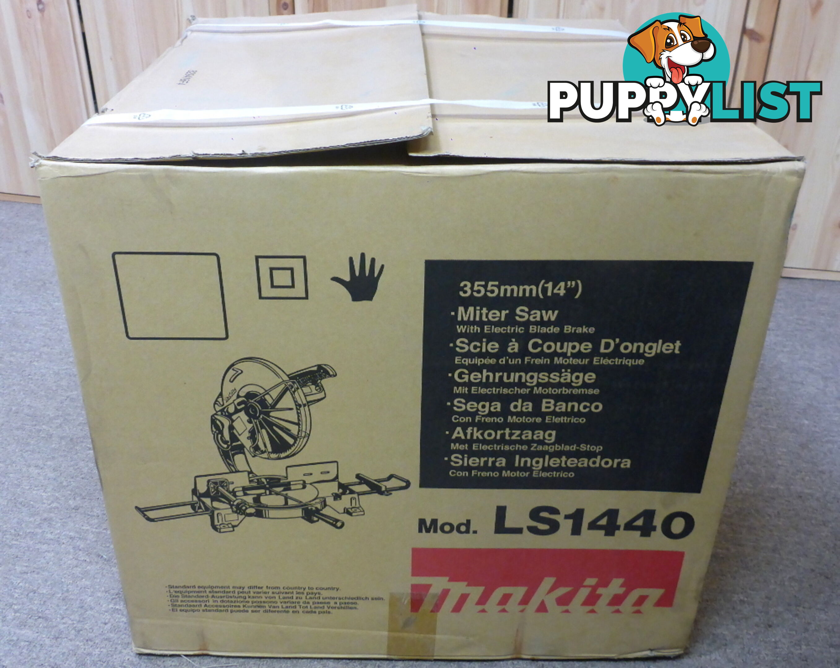 New Makita LS1440 355mm (14") Mitre / Drop Saw $760 off RRP