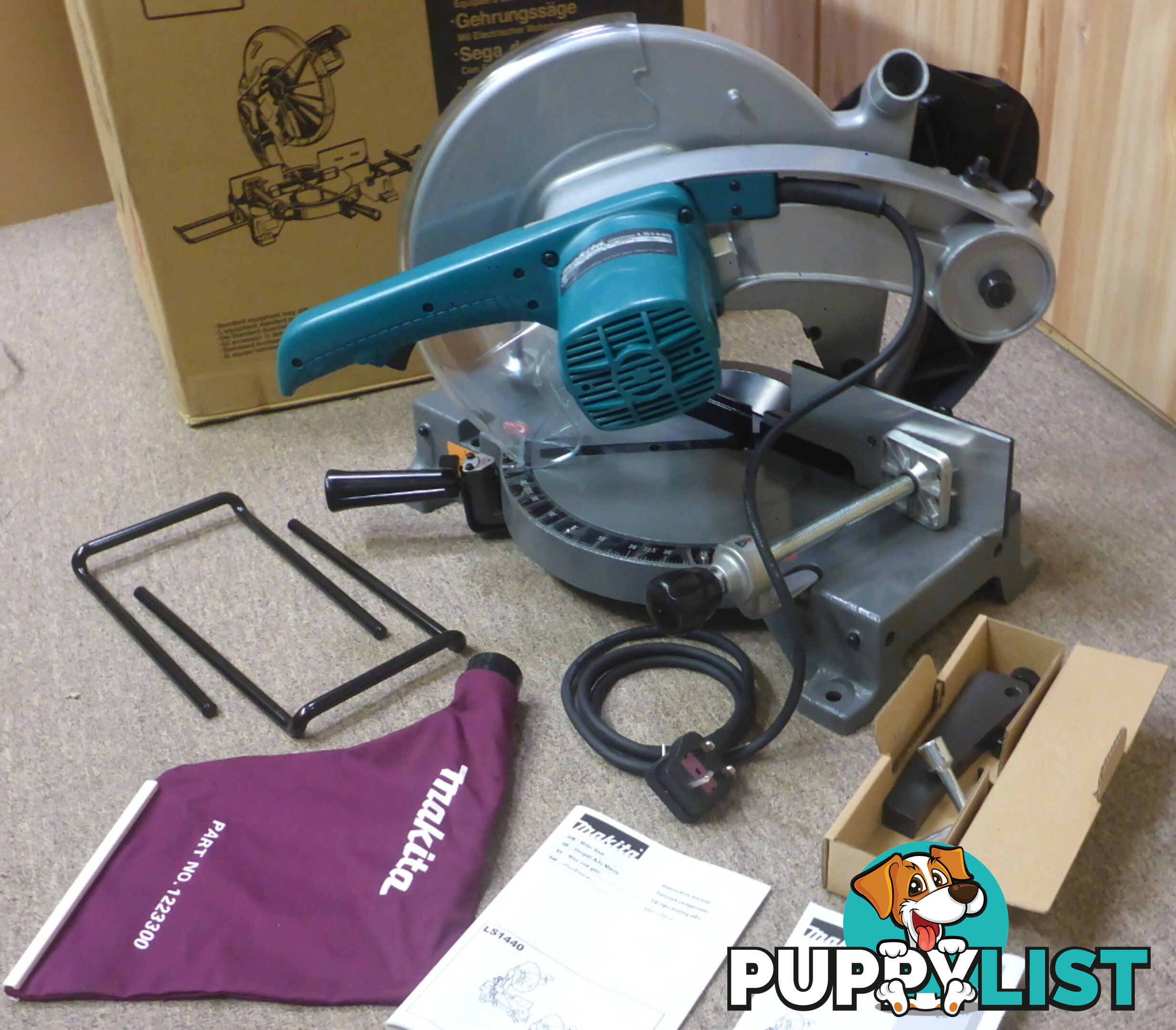 New Makita LS1440 355mm (14") Mitre / Drop Saw $760 off RRP