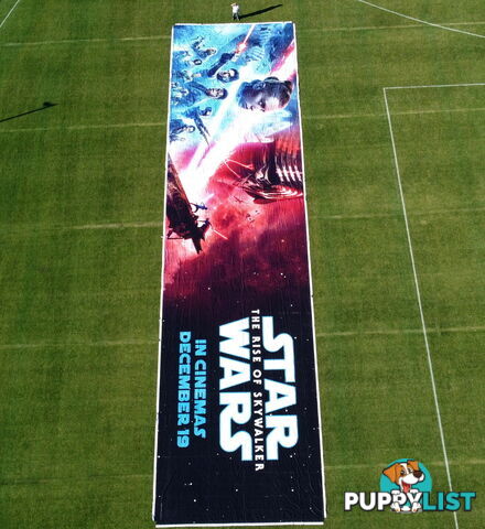 World's Largest Star Wars Poster 40m x 10m (400m2)