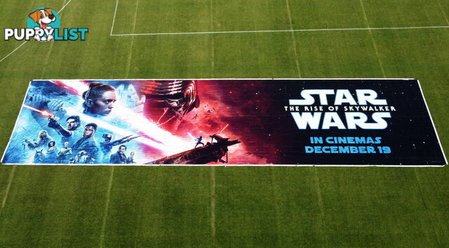 World's Largest Star Wars Poster 40m x 10m (400m2)