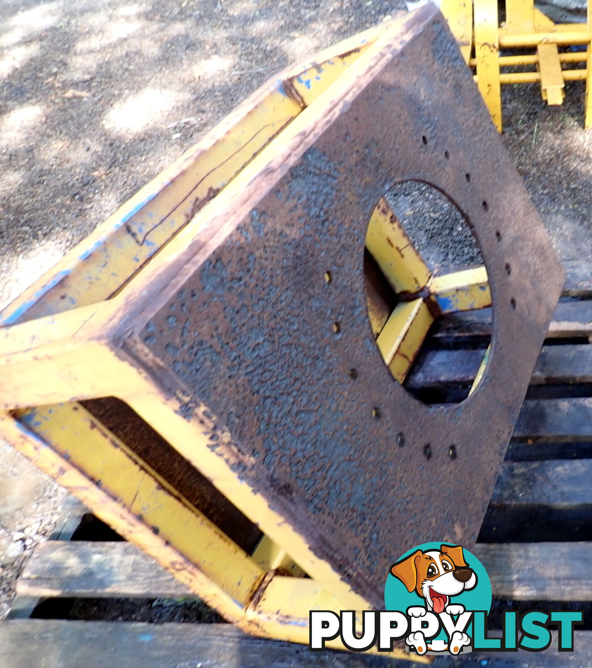12-23 ton (70mm pin) Excavator Headstock Hitch Mounting Plate suit Cat
