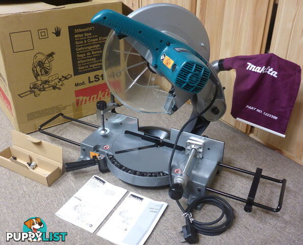 New Makita LS1440 355mm (14") Mitre / Drop Saw $760 off RRP