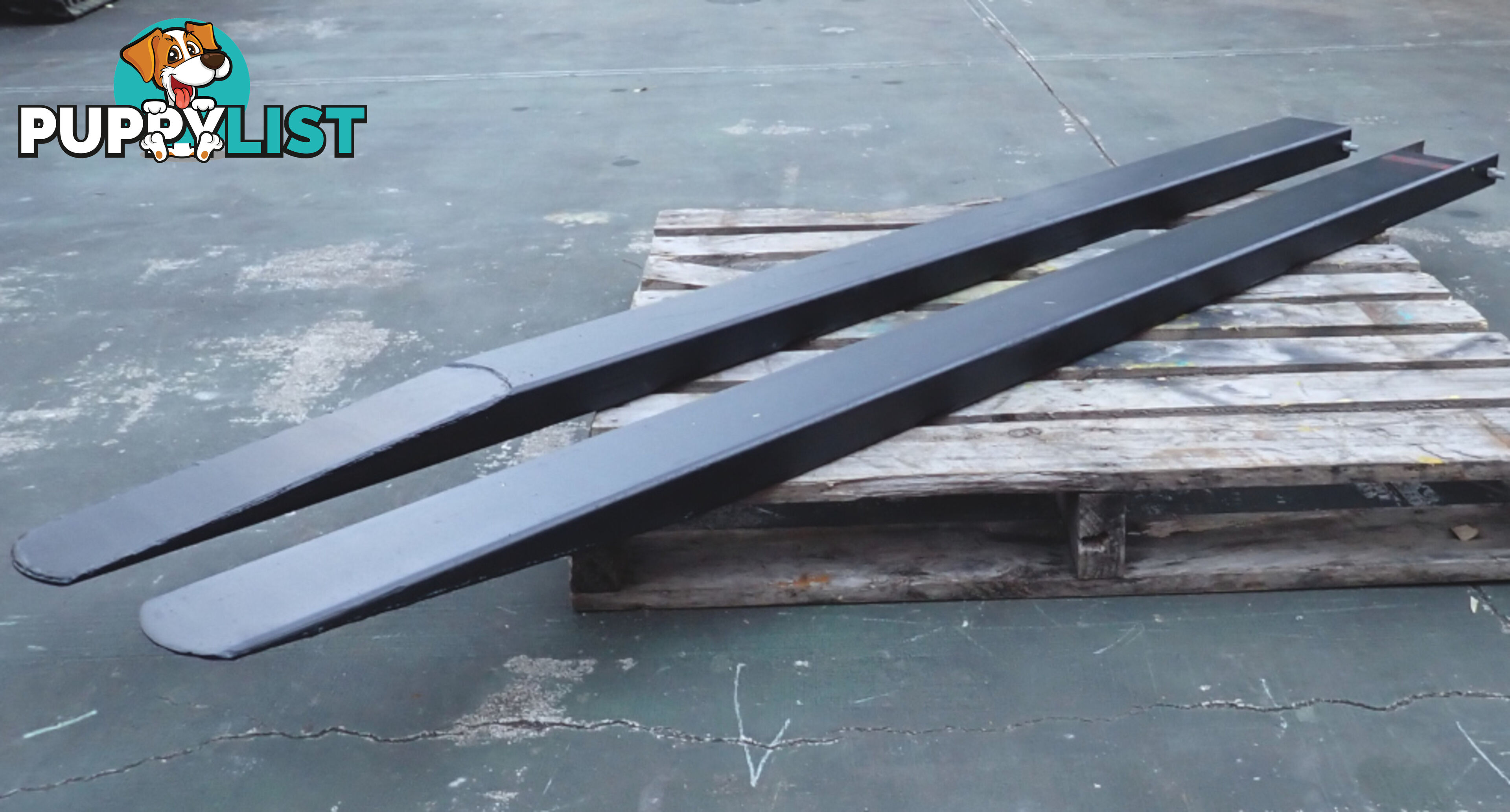 New 2.2m Heavy Duty Forklift Extension Slippers