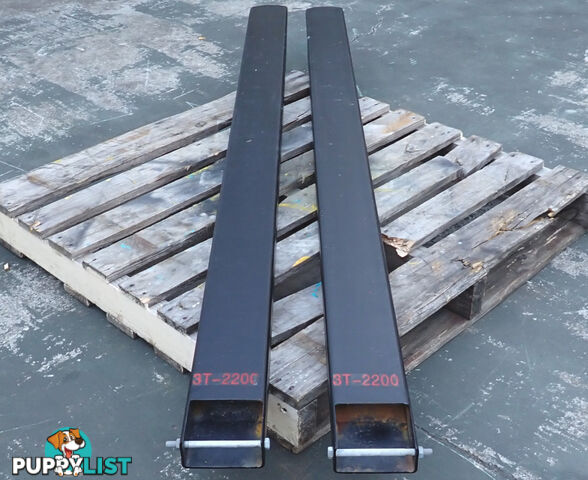 New 2.2m Heavy Duty Forklift Extension Slippers