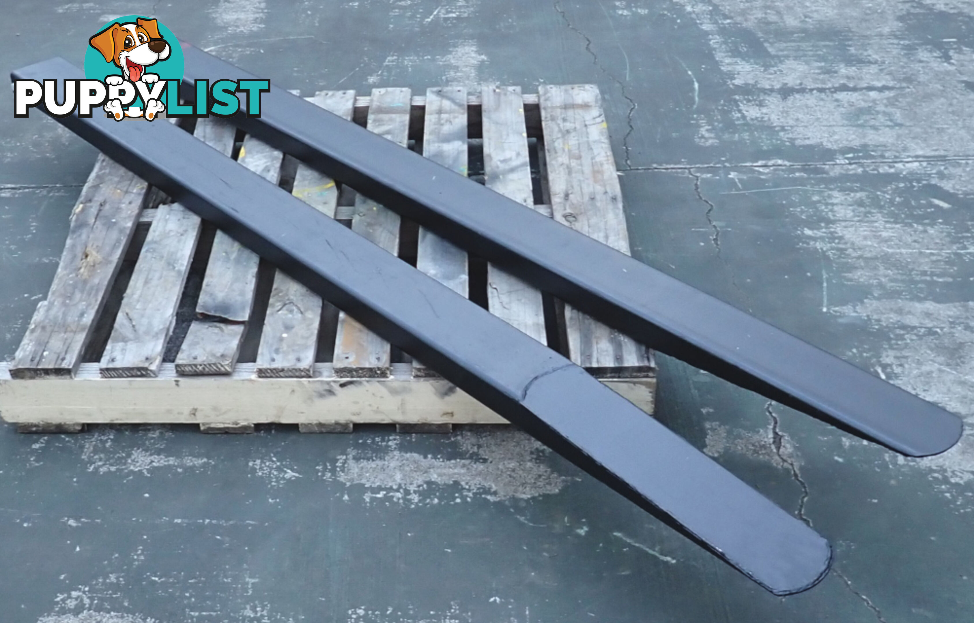 New 2.2m Heavy Duty Forklift Extension Slippers