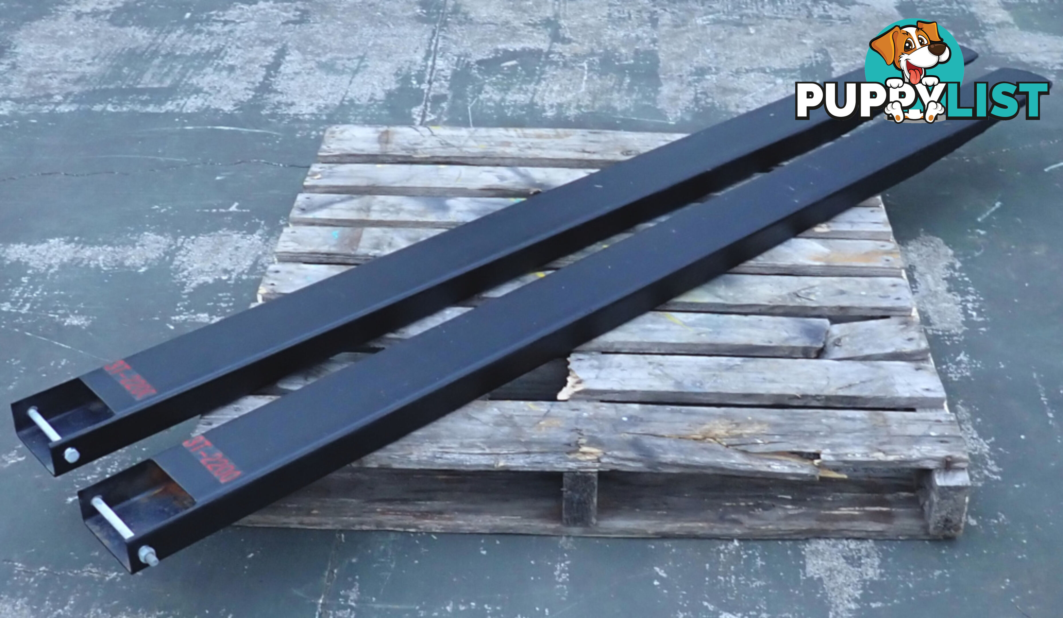 New 2.2m Heavy Duty Forklift Extension Slippers