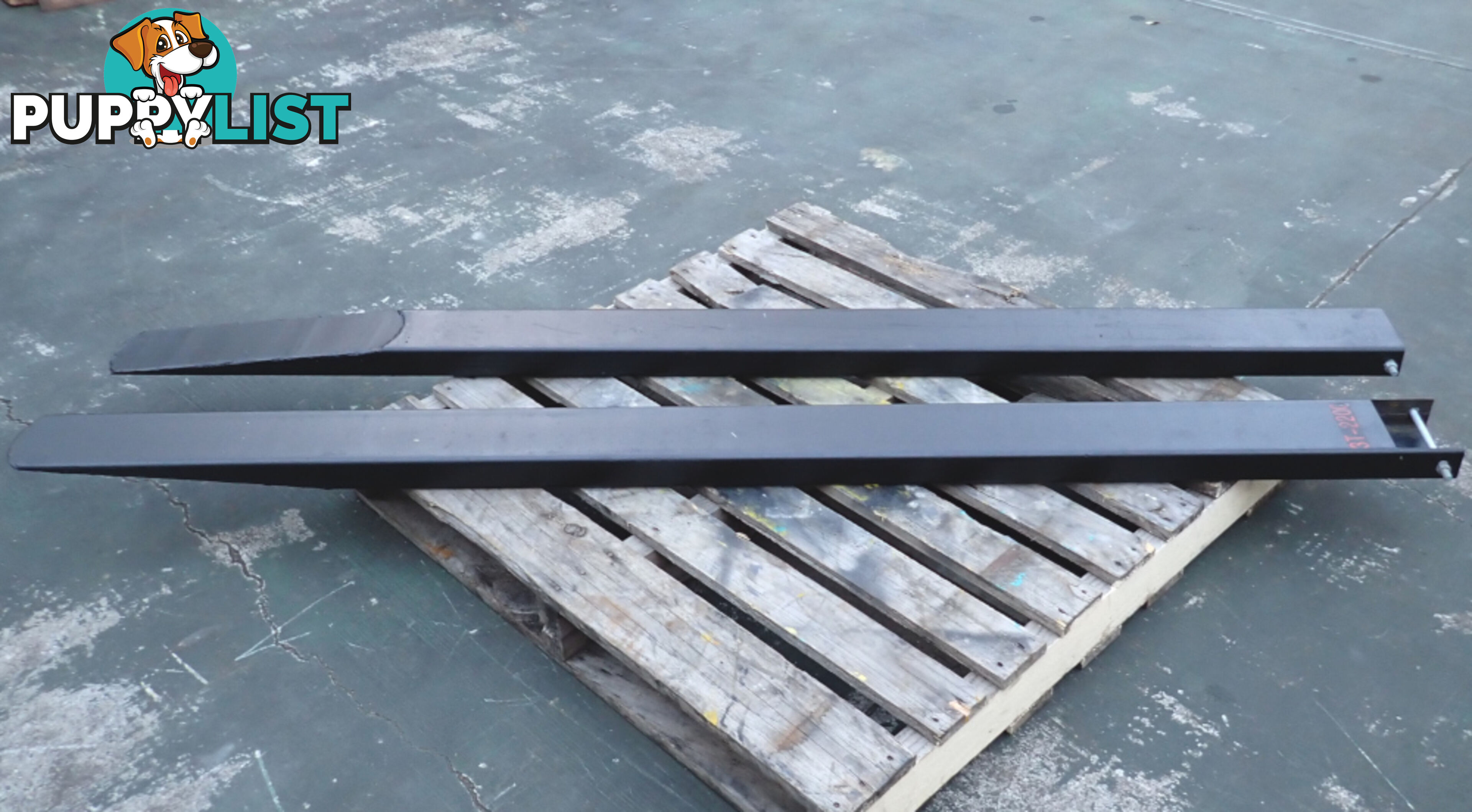 New 2.2m Heavy Duty Forklift Extension Slippers
