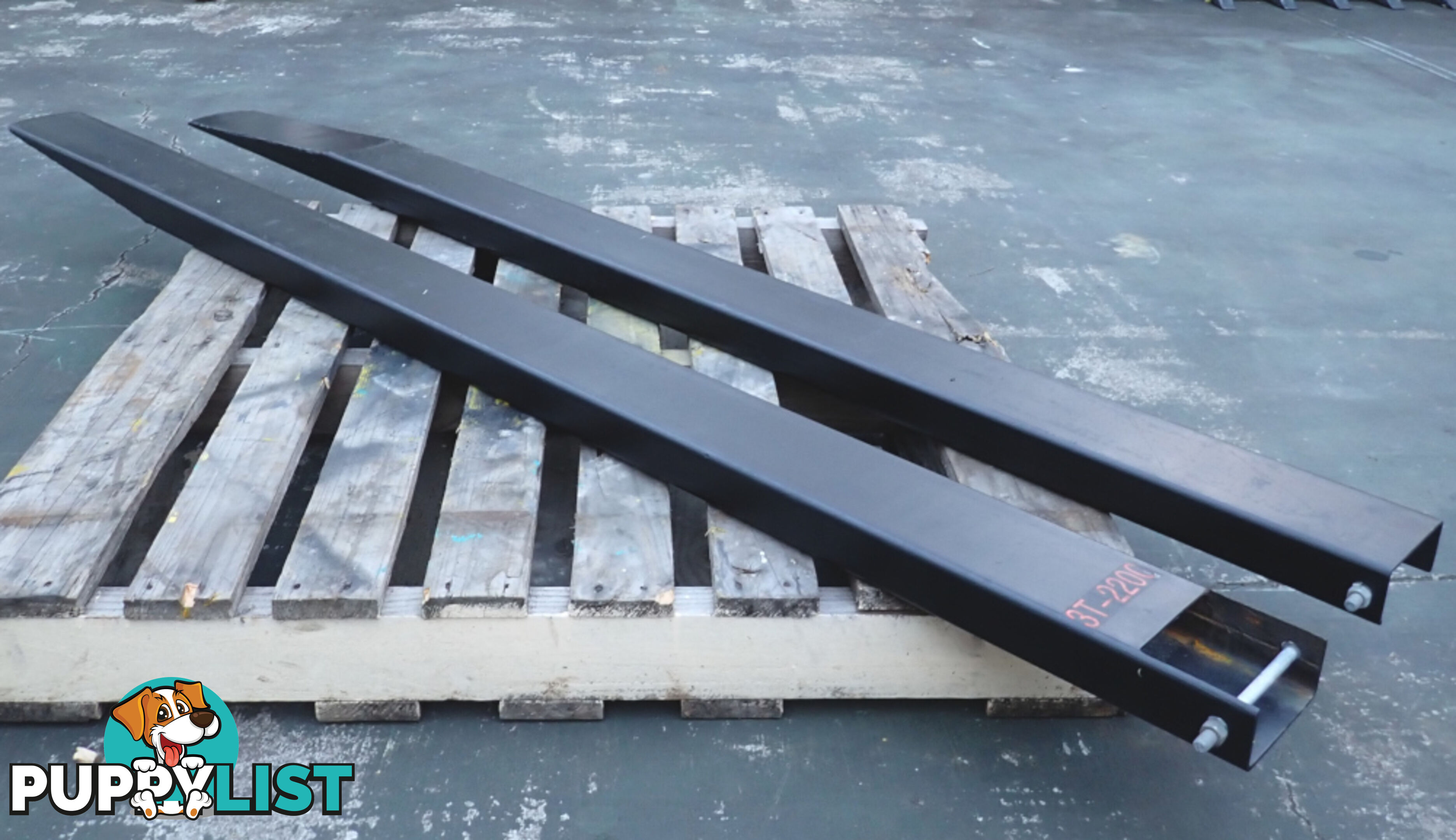 New 2.2m Heavy Duty Forklift Extension Slippers