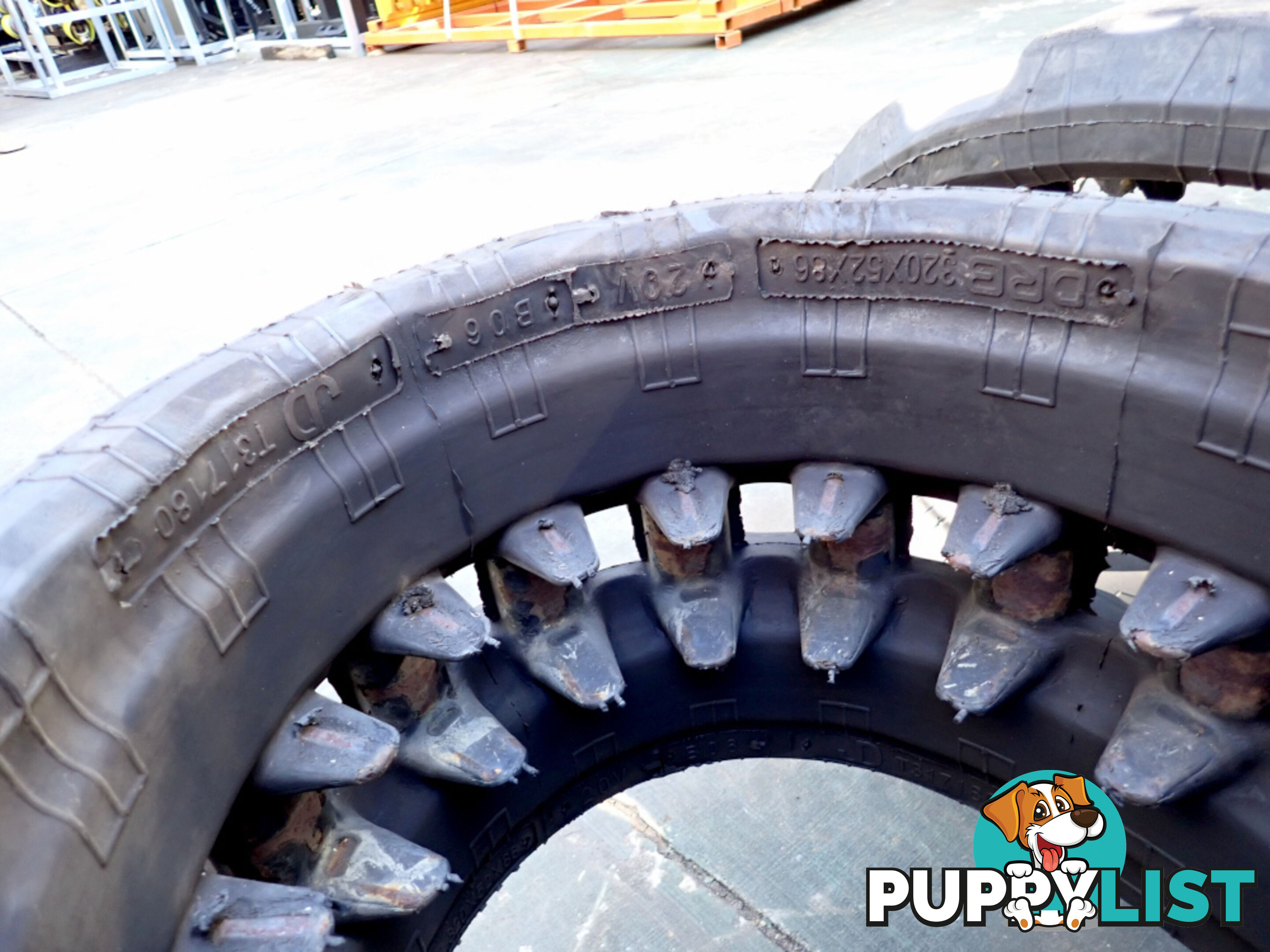 2 John Deere Track Loader / Excavator Rubber Tracks 320x86x52 suit Bobcat, JD, Komatsu, Kubota etc