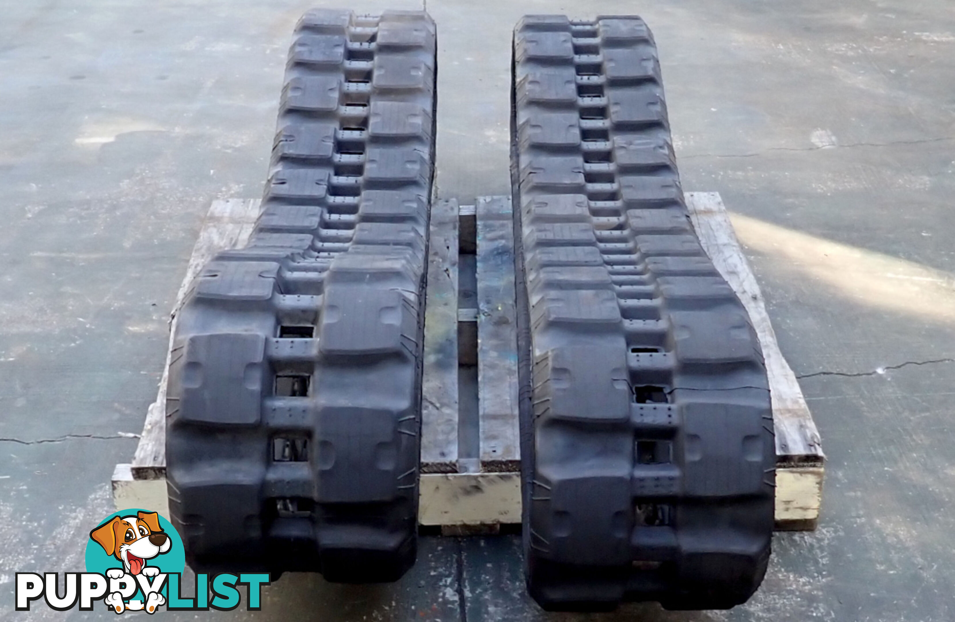 2 John Deere Track Loader / Excavator Rubber Tracks 320x86x52 suit Bobcat, JD, Komatsu, Kubota etc