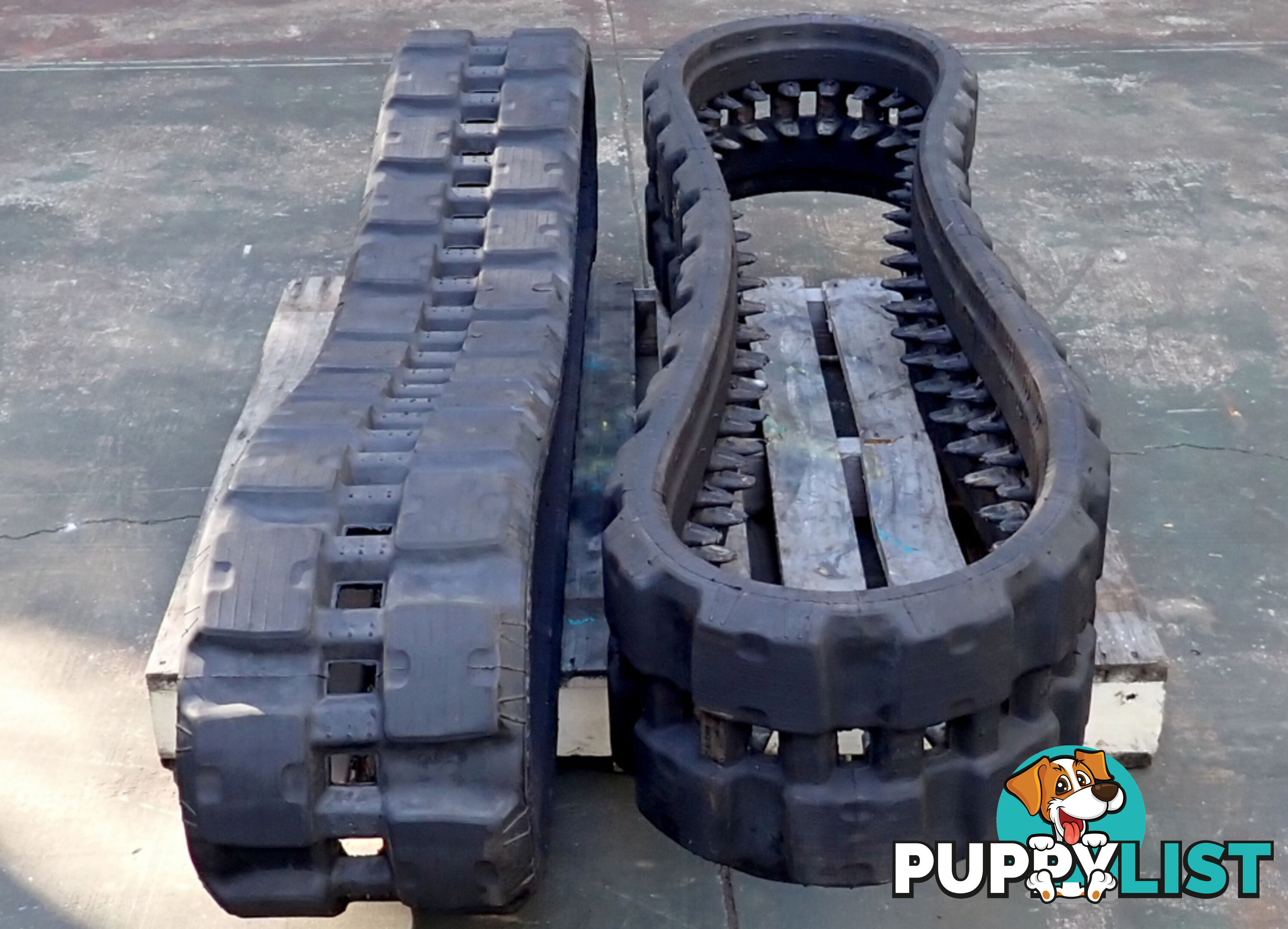 2 John Deere Track Loader / Excavator Rubber Tracks 320x86x52 suit Bobcat, JD, Komatsu, Kubota etc