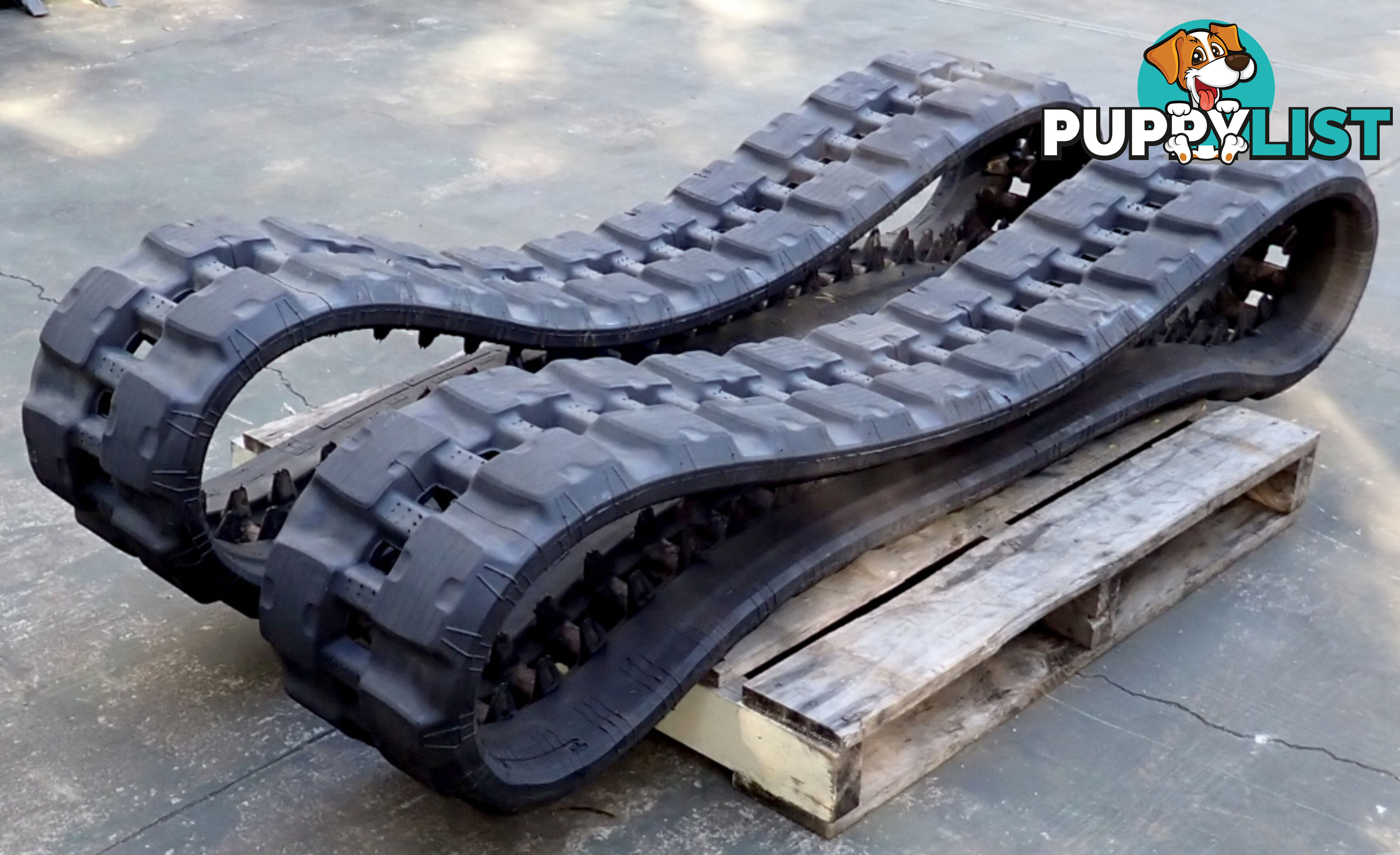 2 John Deere Track Loader / Excavator Rubber Tracks 320x86x52 suit Bobcat, JD, Komatsu, Kubota etc
