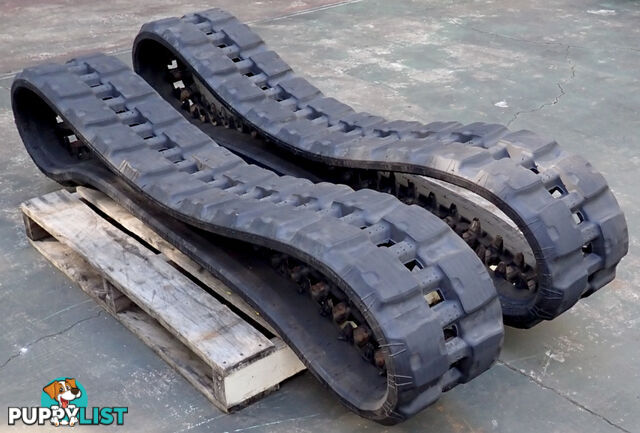 2 John Deere Track Loader / Excavator Rubber Tracks 320x86x52 suit Bobcat, JD, Komatsu, Kubota etc