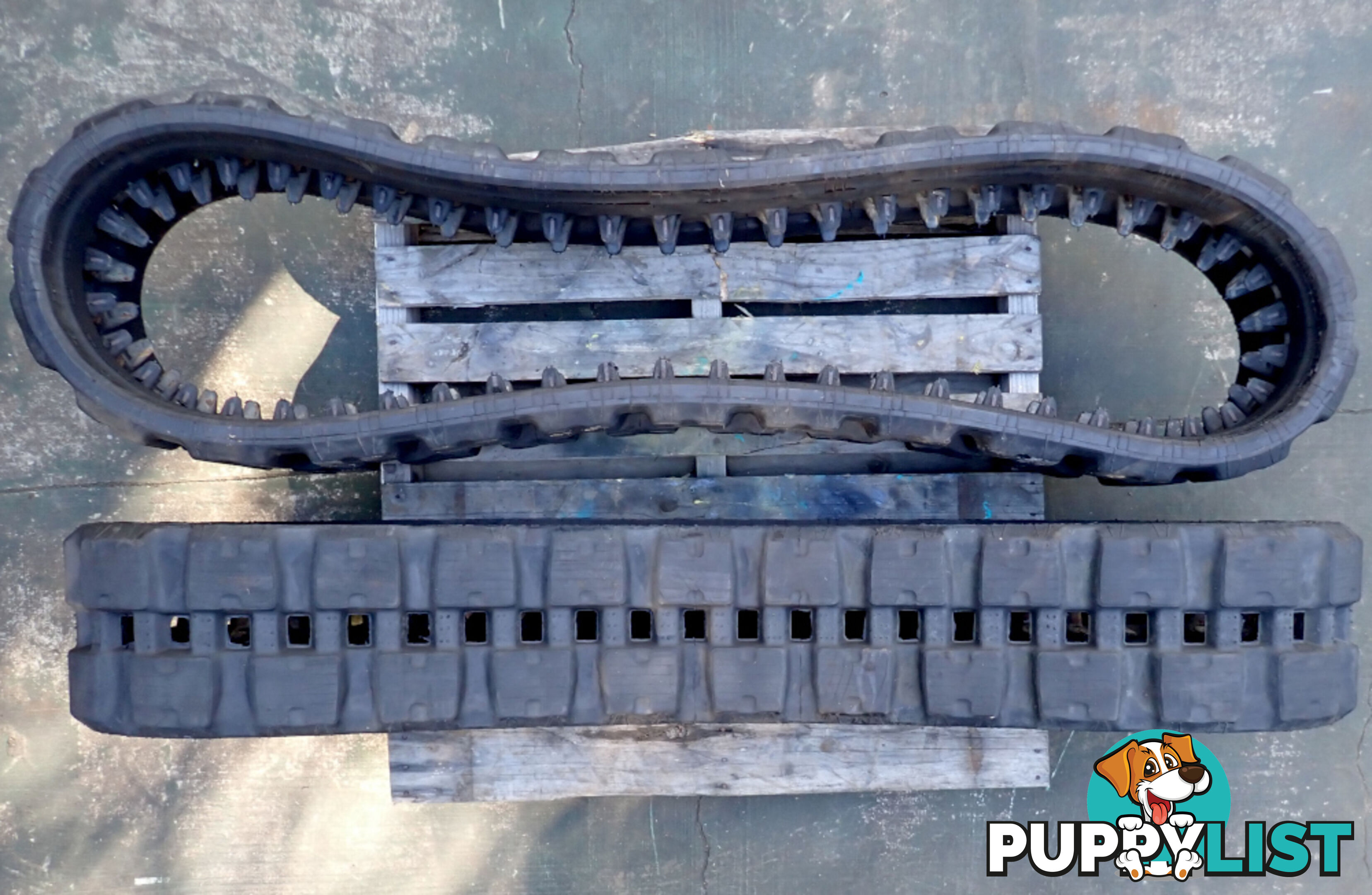2 John Deere Track Loader / Excavator Rubber Tracks 320x86x52 suit Bobcat, JD, Komatsu, Kubota etc