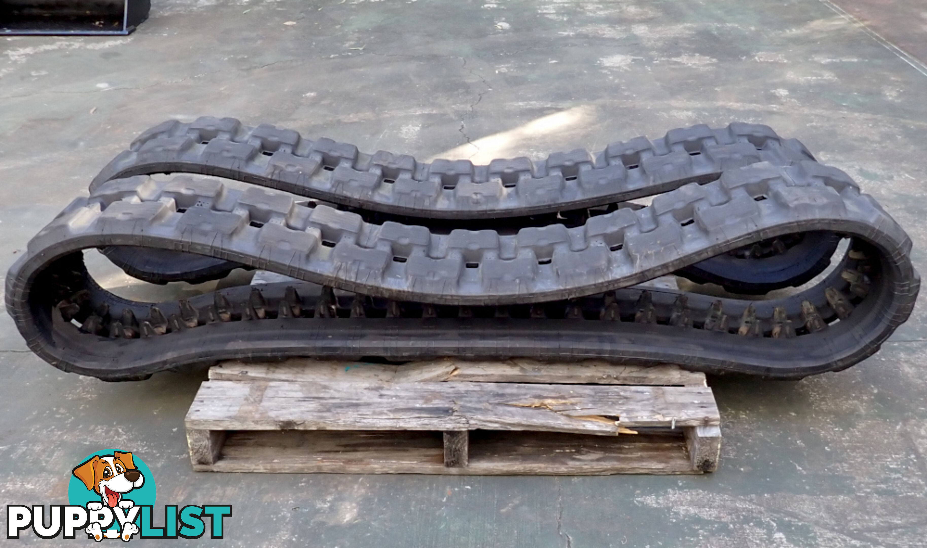 2 John Deere Track Loader / Excavator Rubber Tracks 320x86x52 suit Bobcat, JD, Komatsu, Kubota etc