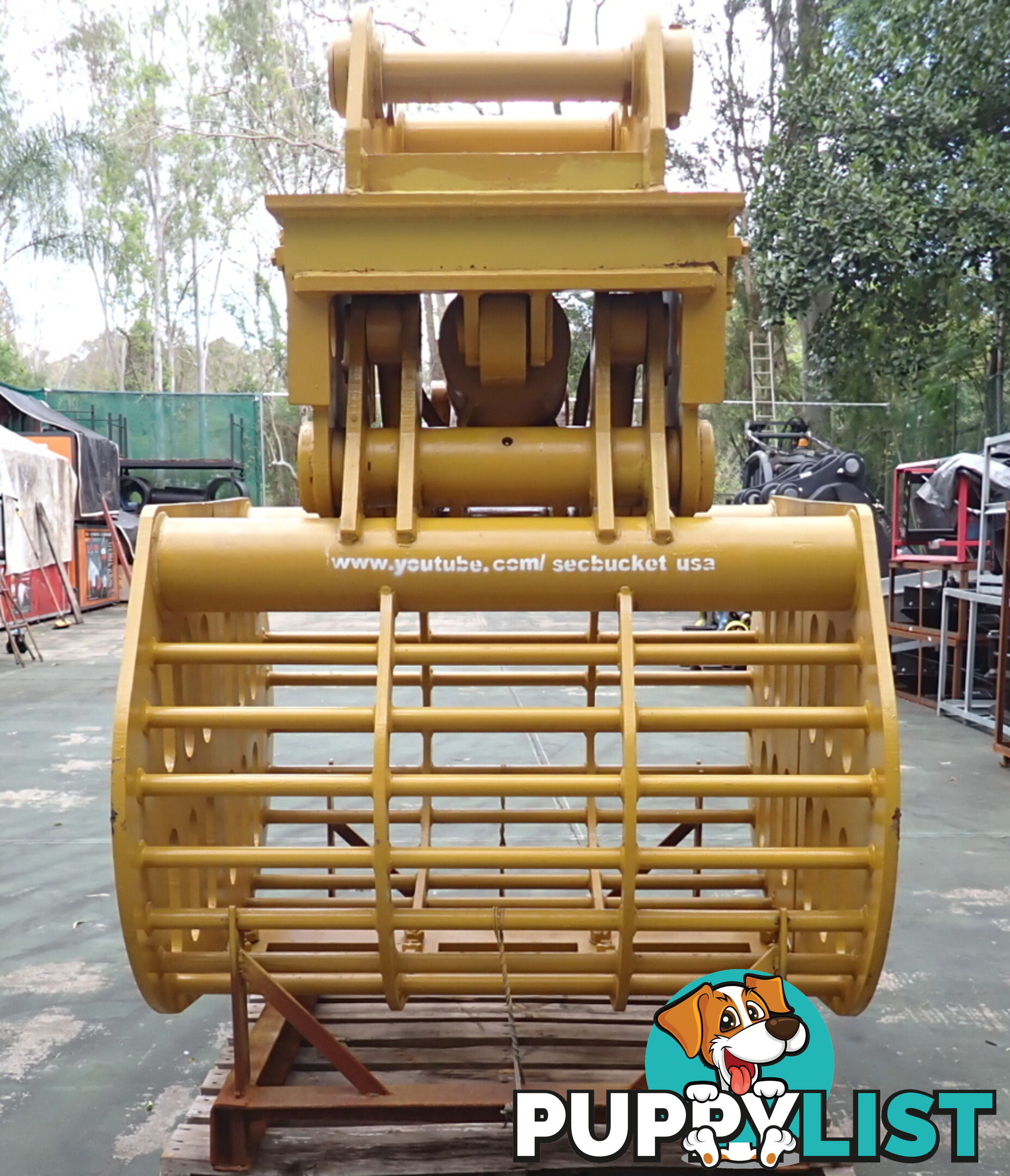 New 20-48 ton (90 or 100mm pin) Excavator Hydraulic Clamshell Skeleton Grapple Bucket