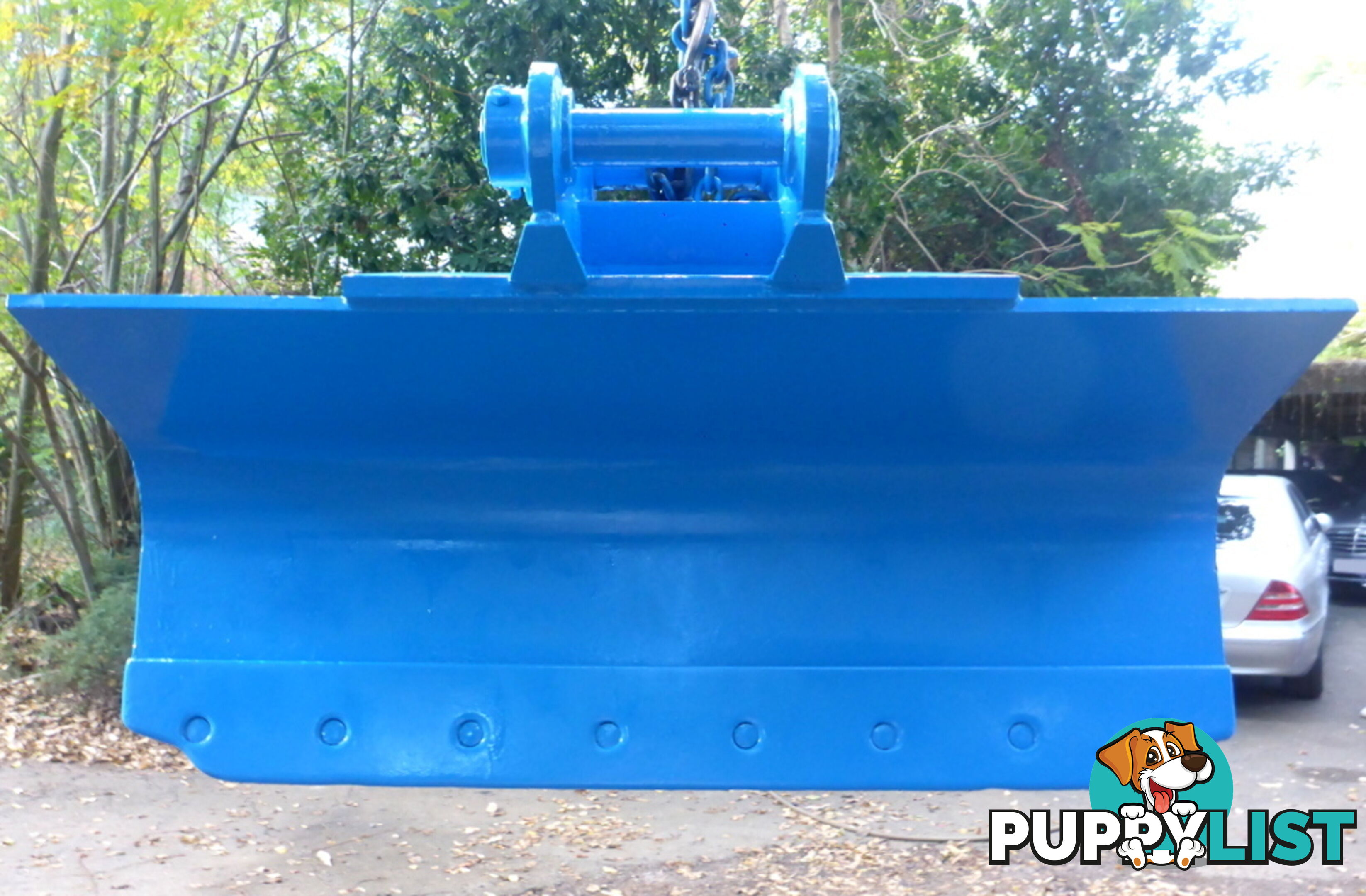4-10 ton (50mm pin) 1250mm ECH Excavator Dozer Grader Blade suit Kobelco, Takeuchi