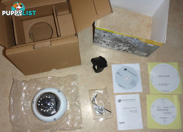 New Tyco / American Dynamics Illustra 610 Full HD Mini Dome IP / CCTV Indoor Security Camera