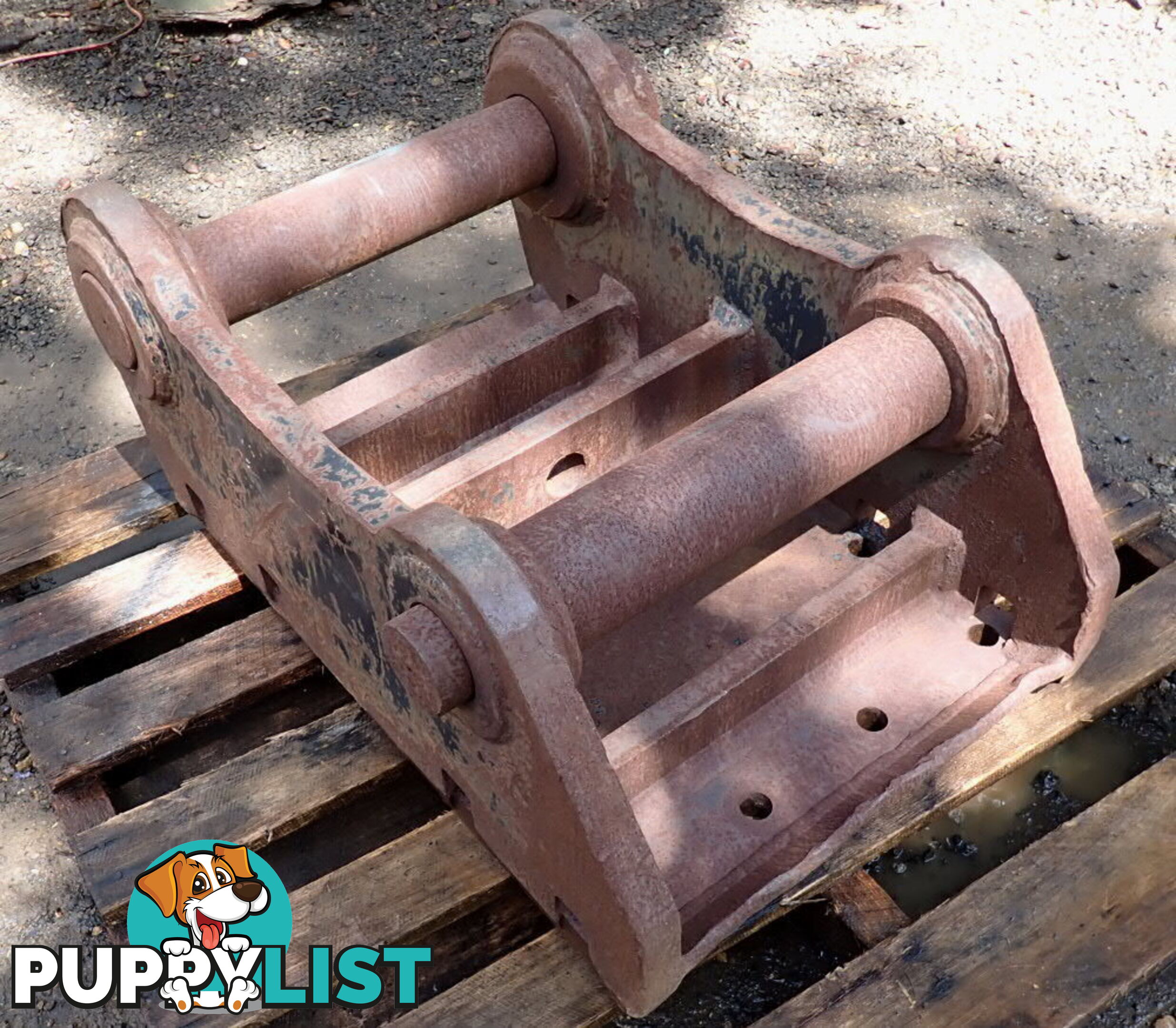 25-46 ton (110/100/80mm pin) Excavator Headstock Hitch Mounting Plate