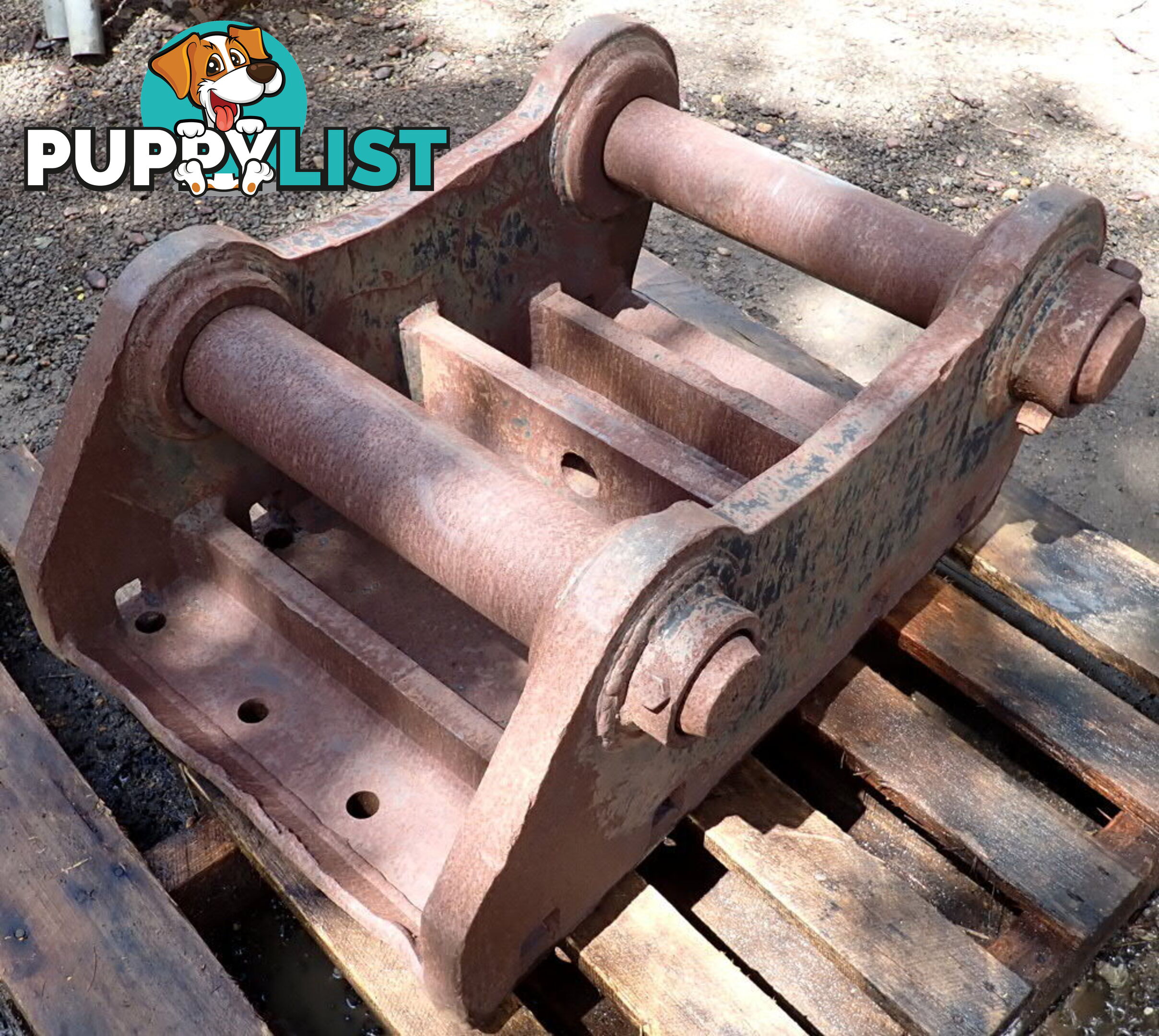 25-46 ton (110/100/80mm pin) Excavator Headstock Hitch Mounting Plate