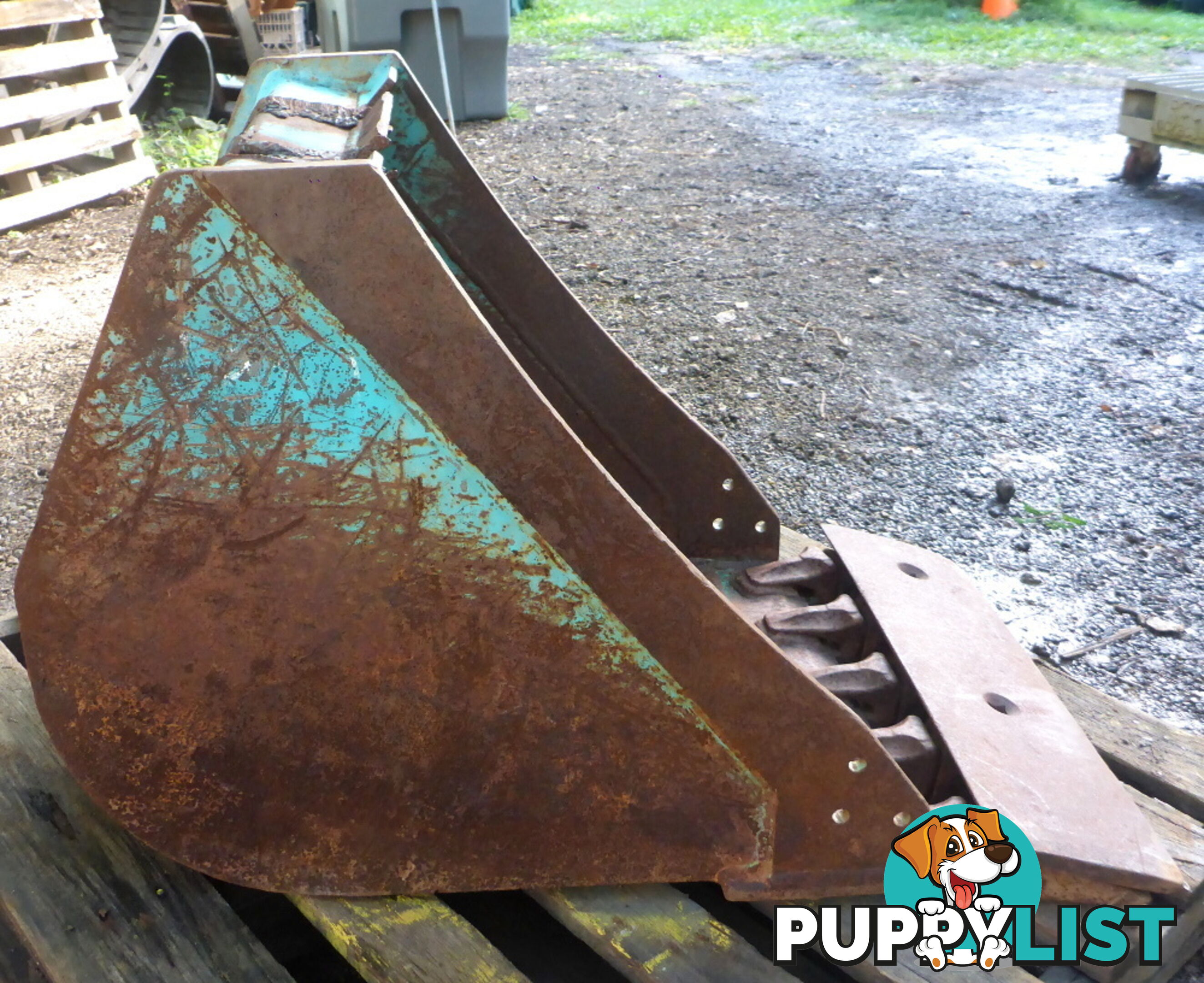 4-12 ton 600mm Norm Excavator Trenching Gummy Bucket Needs Headstock