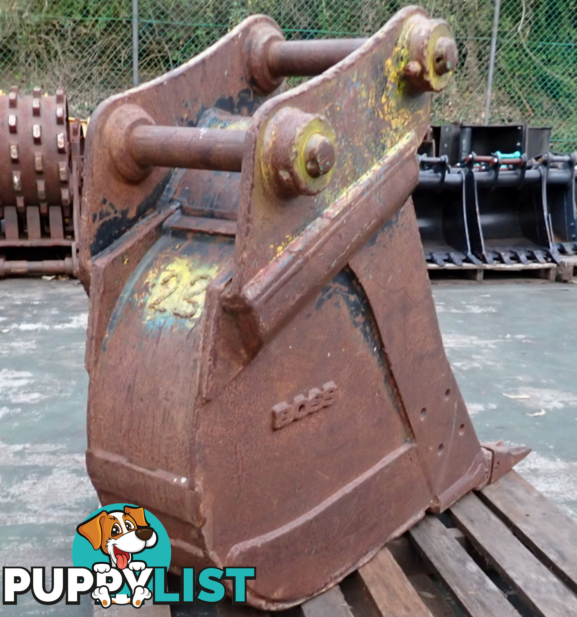 9-22 ton (65mm pin) Boss 280mm Heavy Duty Excavator Trenching Bucket