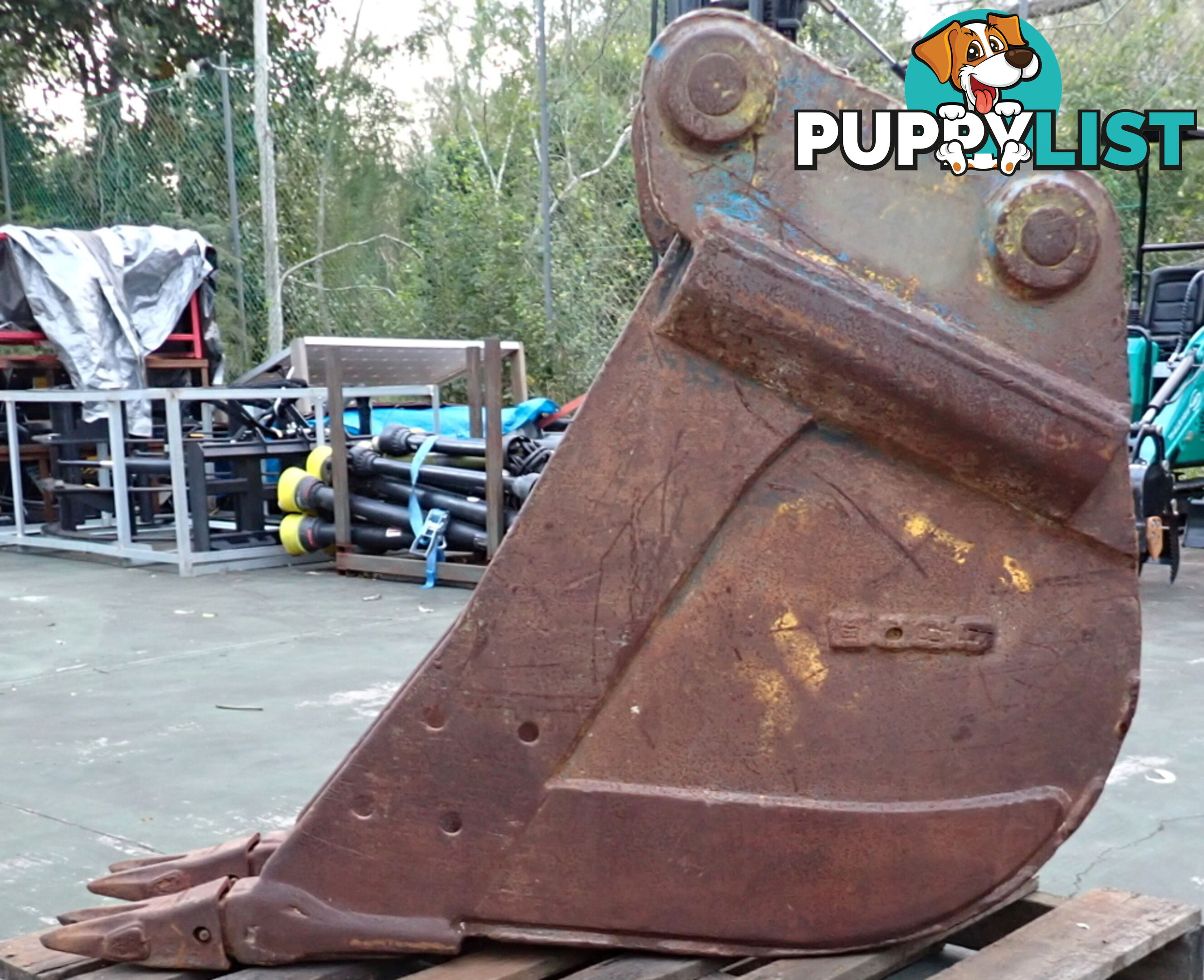 9-22 ton (65mm pin) Boss 280mm Heavy Duty Excavator Trenching Bucket