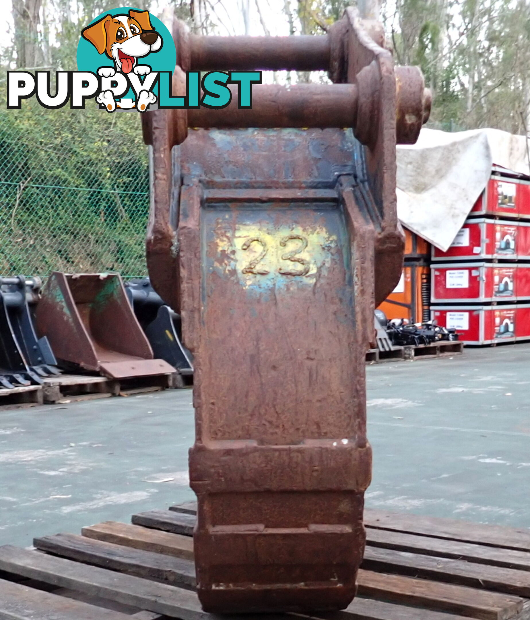 9-22 ton (65mm pin) Boss 280mm Heavy Duty Excavator Trenching Bucket