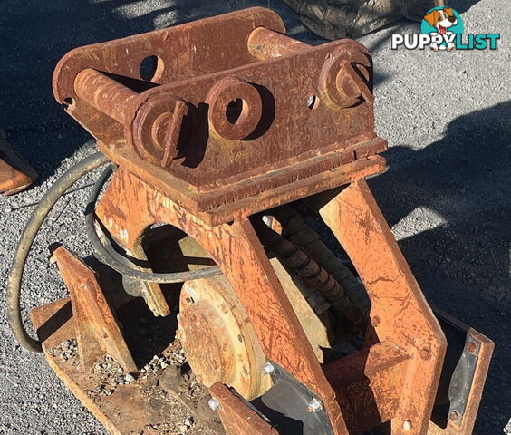 9-20 ton (60mm pin) Excavator Fixed/Pivoting Headstock Hitch Mounting Plate