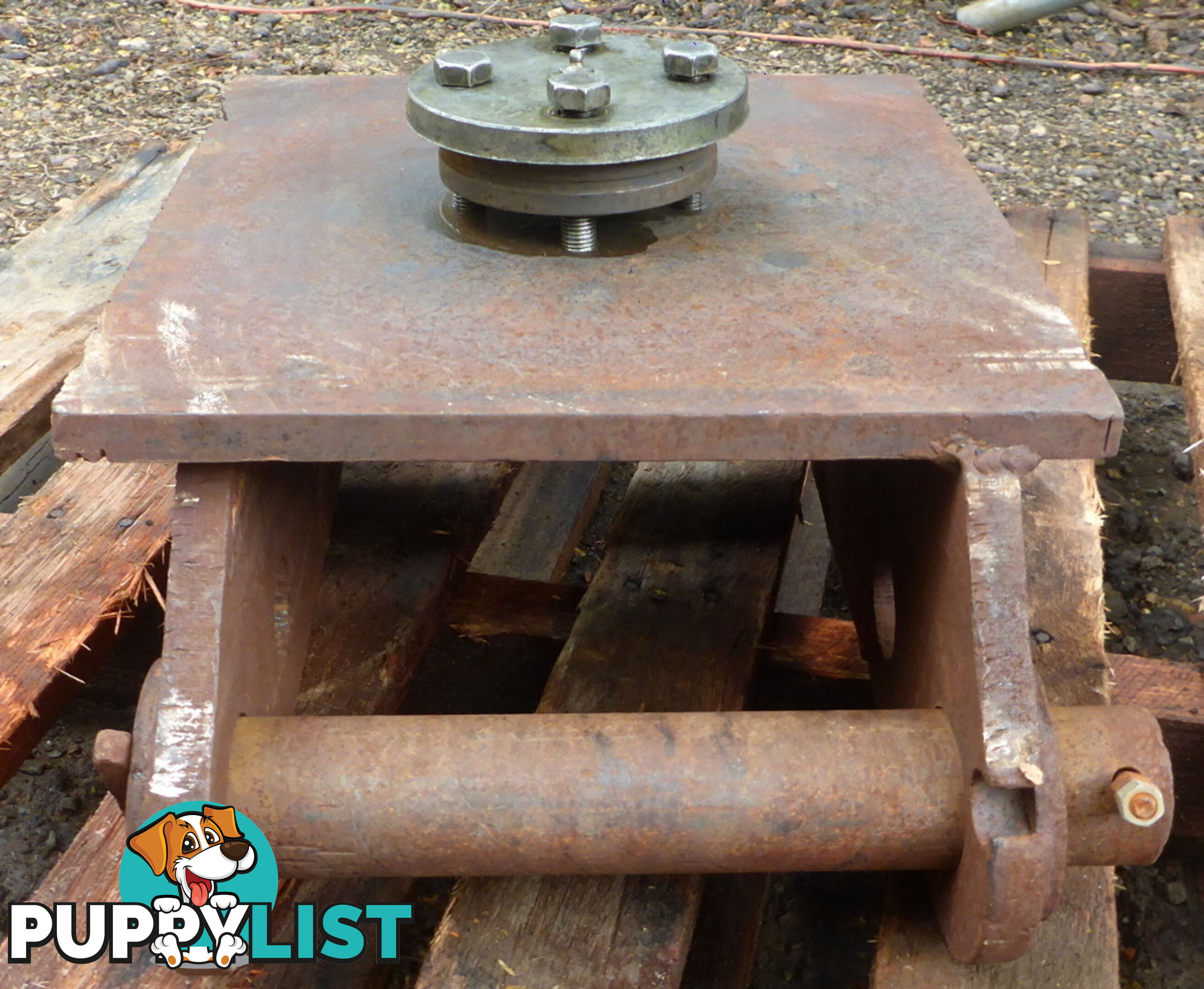 9-20 ton (60mm pin) Excavator Fixed/Pivoting Headstock Hitch Mounting Plate