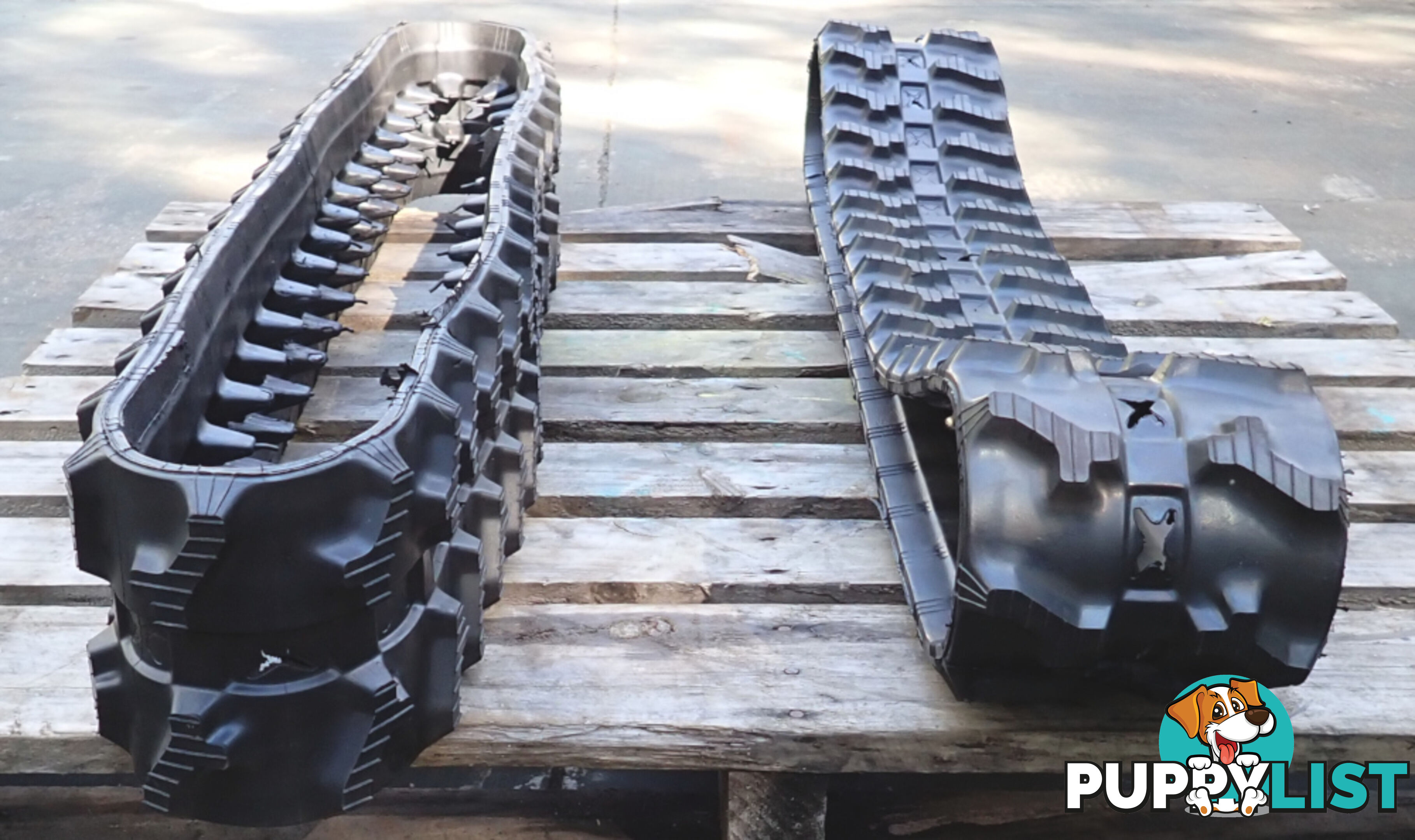 2 New Mini Excavator Rubber Tracks 180x72x37 suit Kobelco, Komatsu, Kubota, Yanmar etc