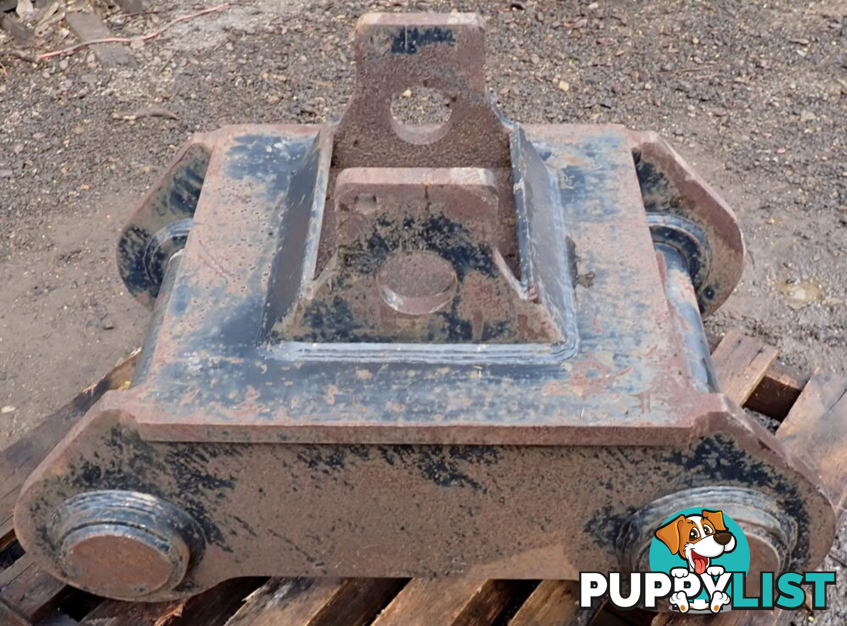 35-80 ton (130/115mm pin) Excavator Headstock Hitch Mounting Plate