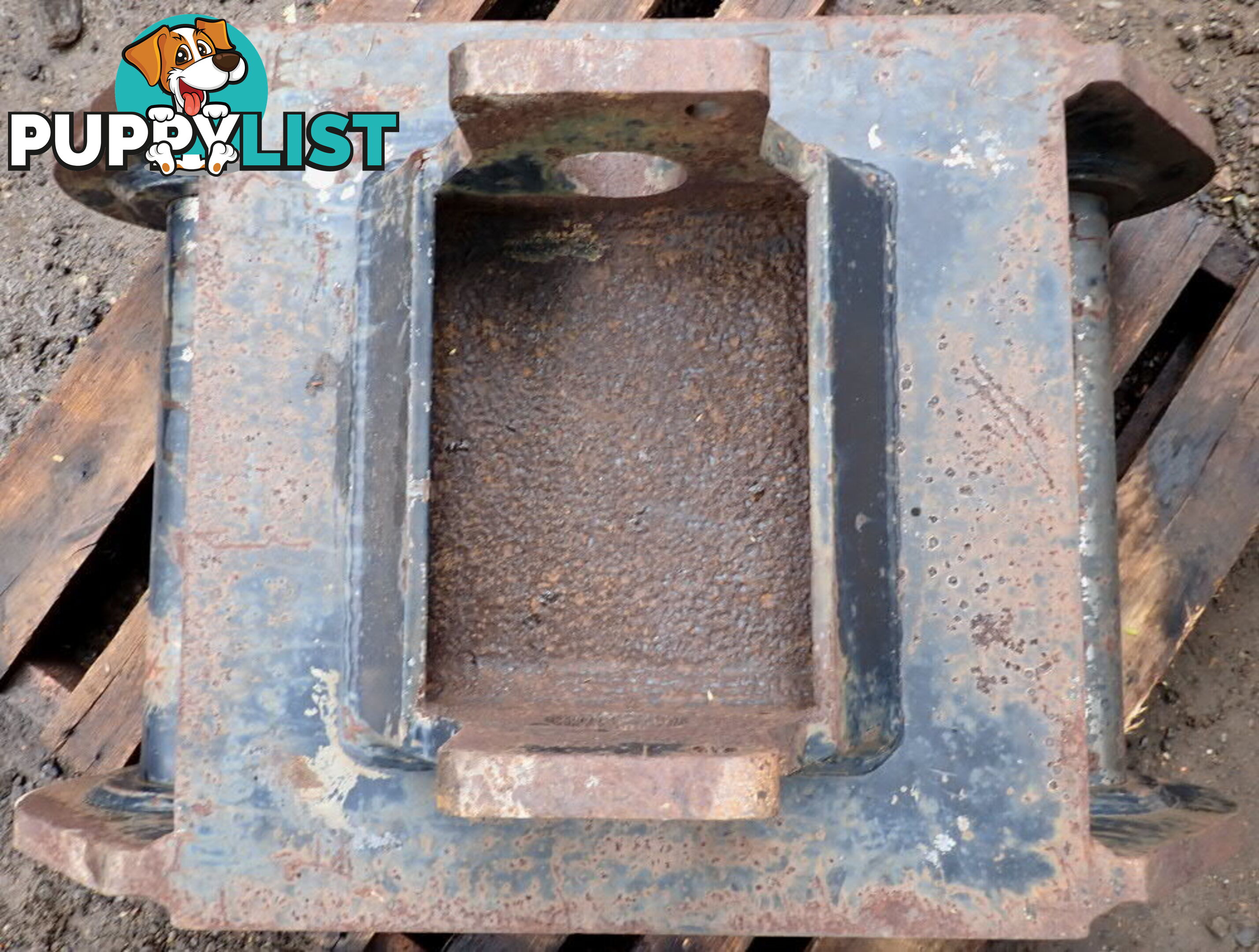 35-80 ton (130/115mm pin) Excavator Headstock Hitch Mounting Plate