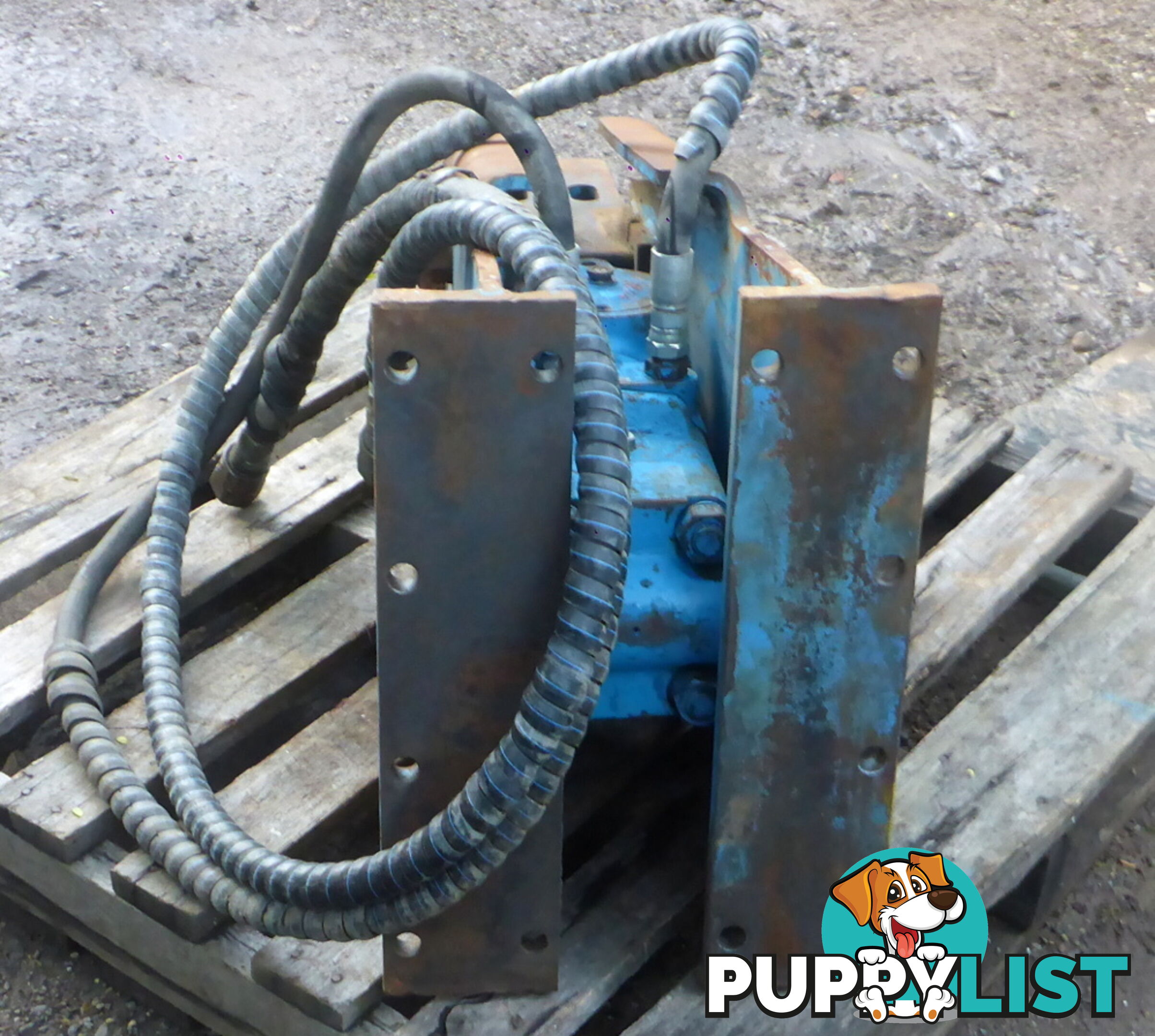 Used 4-10 ton Excavator Hydraulic Hammer Rock Breaker & separate Headstock