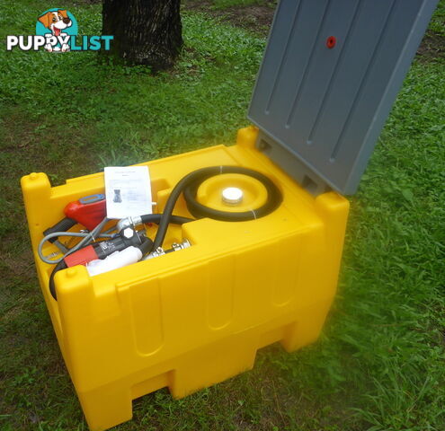 New 240L Diesel Fuel Cell Tank with 12v Pump & Bowser trigger & Fuel Meter