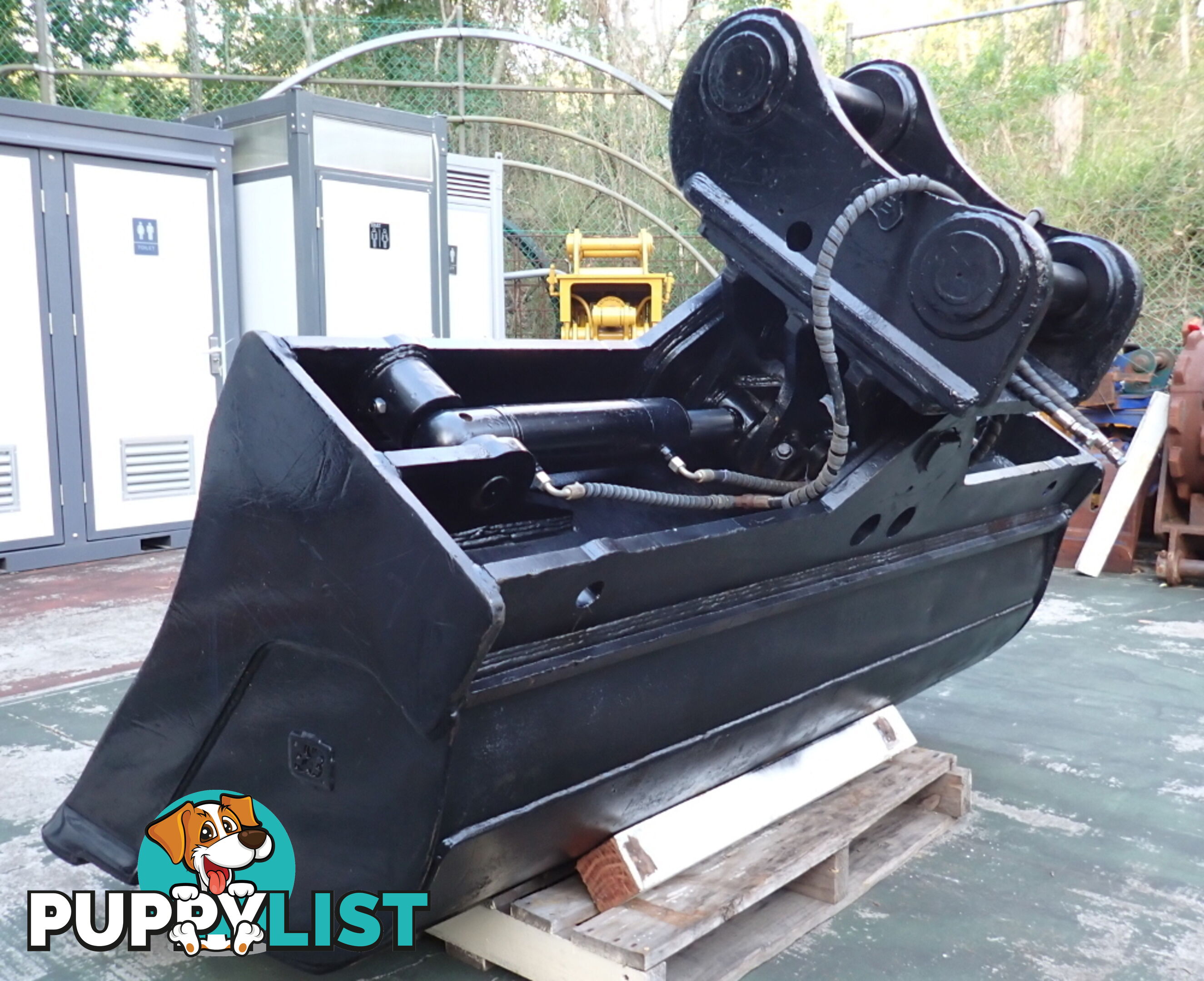 22-47 ton (90mm pin) 2100mm JB/AHE Excavator Tilting Mud Batter Bucket