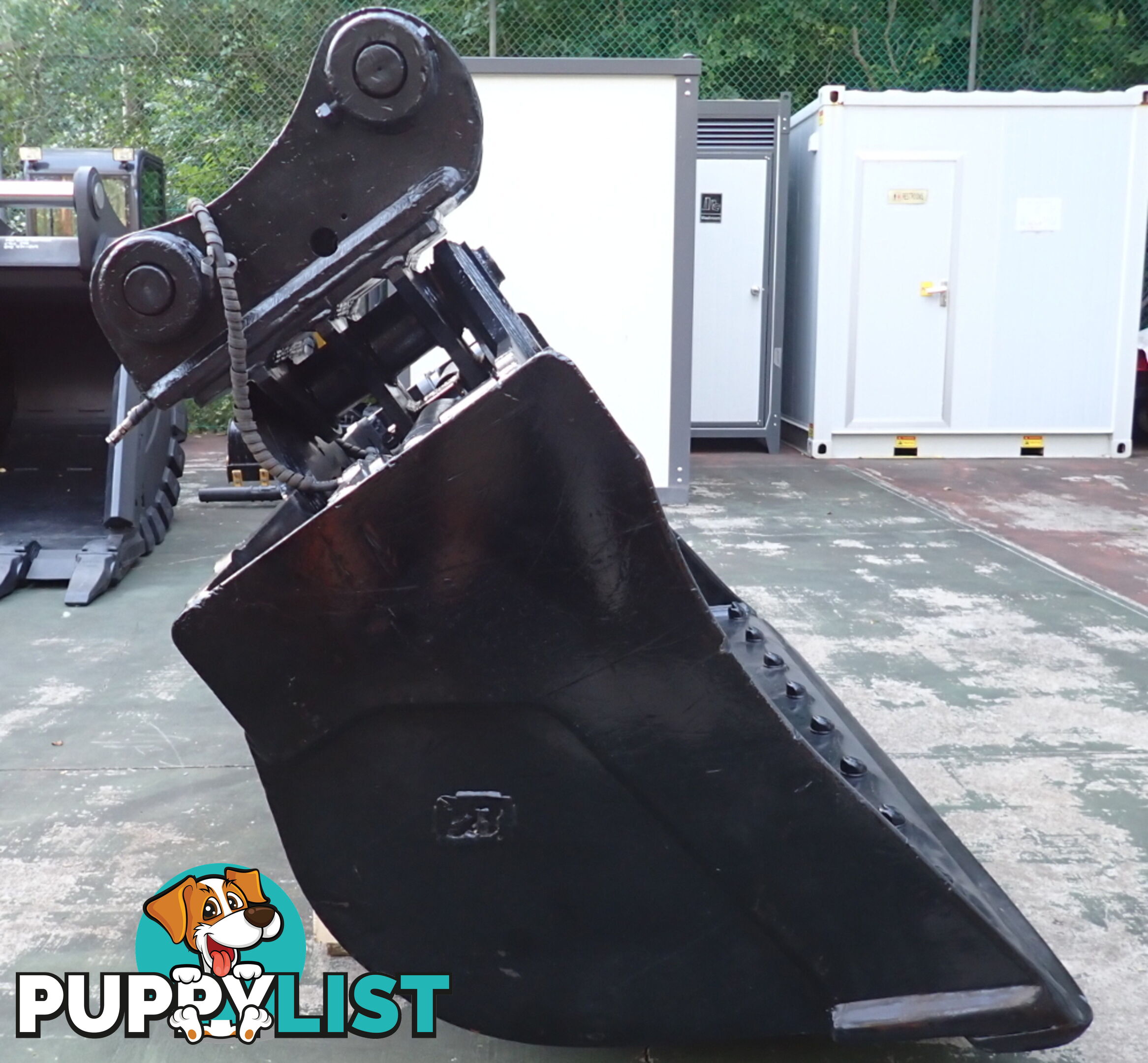 22-47 ton (90mm pin) 2100mm JB/AHE Excavator Tilting Mud Batter Bucket