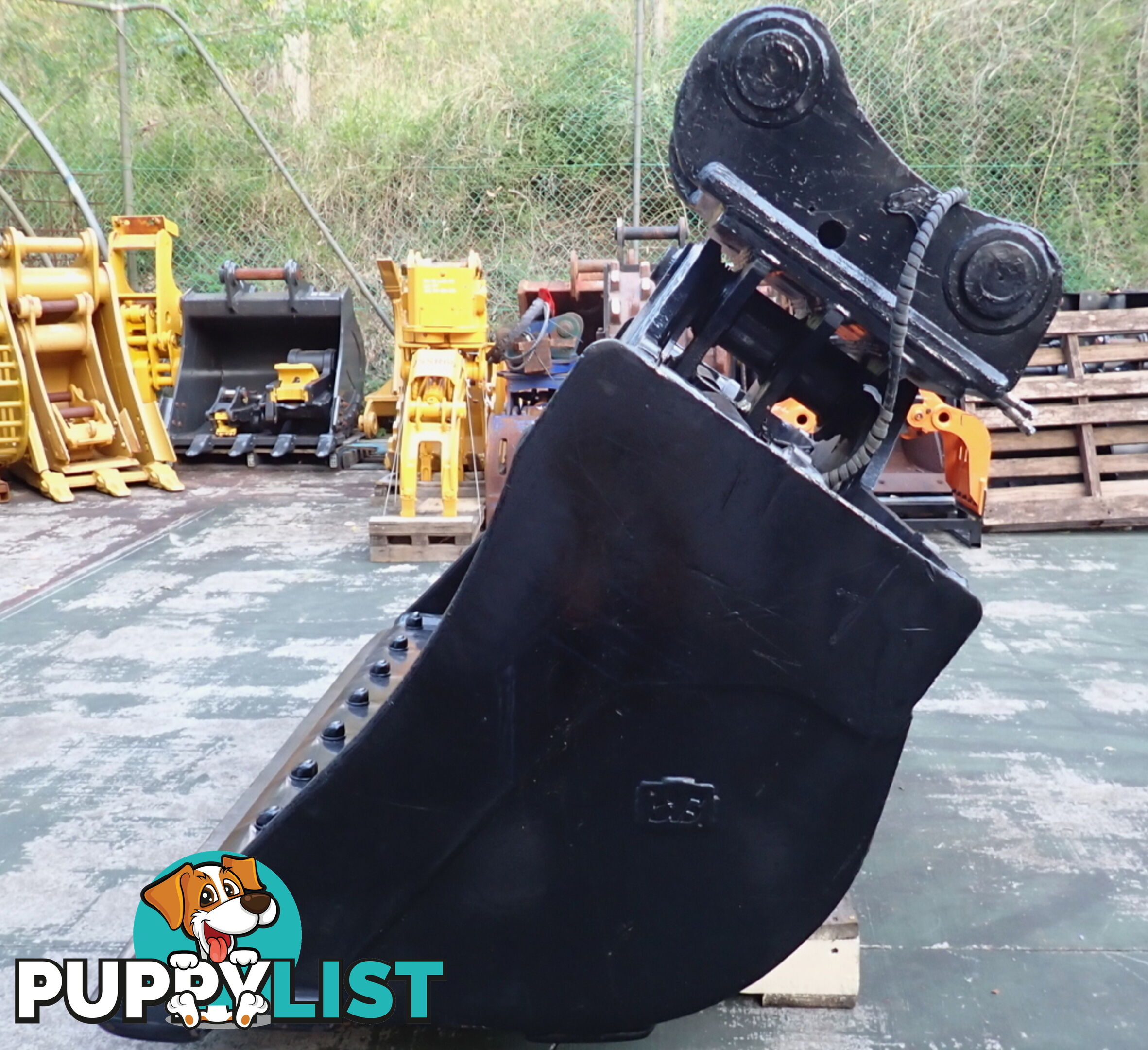 22-47 ton (90mm pin) 2100mm JB/AHE Excavator Tilting Mud Batter Bucket