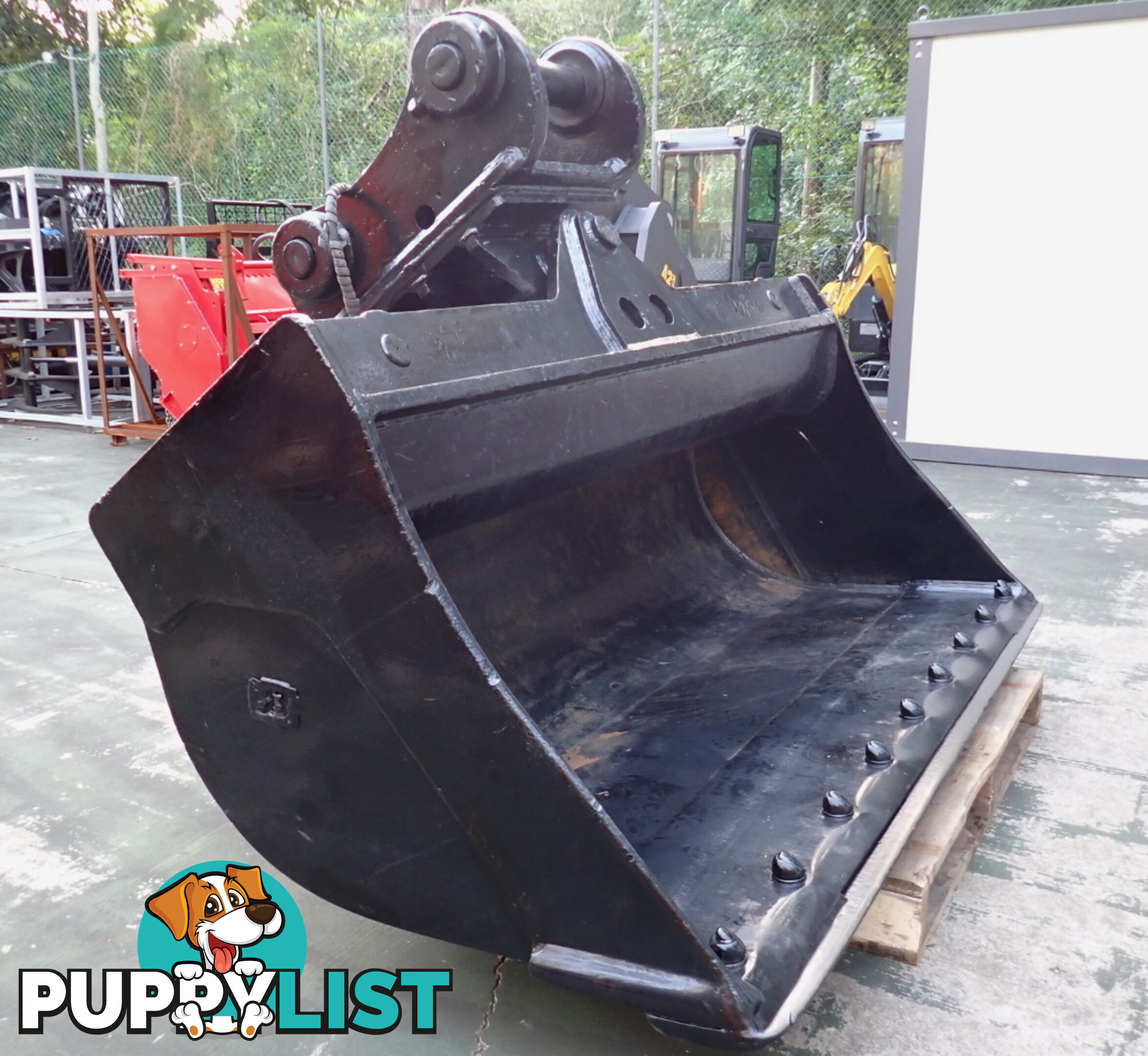 22-47 ton (90mm pin) 2100mm JB/AHE Excavator Tilting Mud Batter Bucket