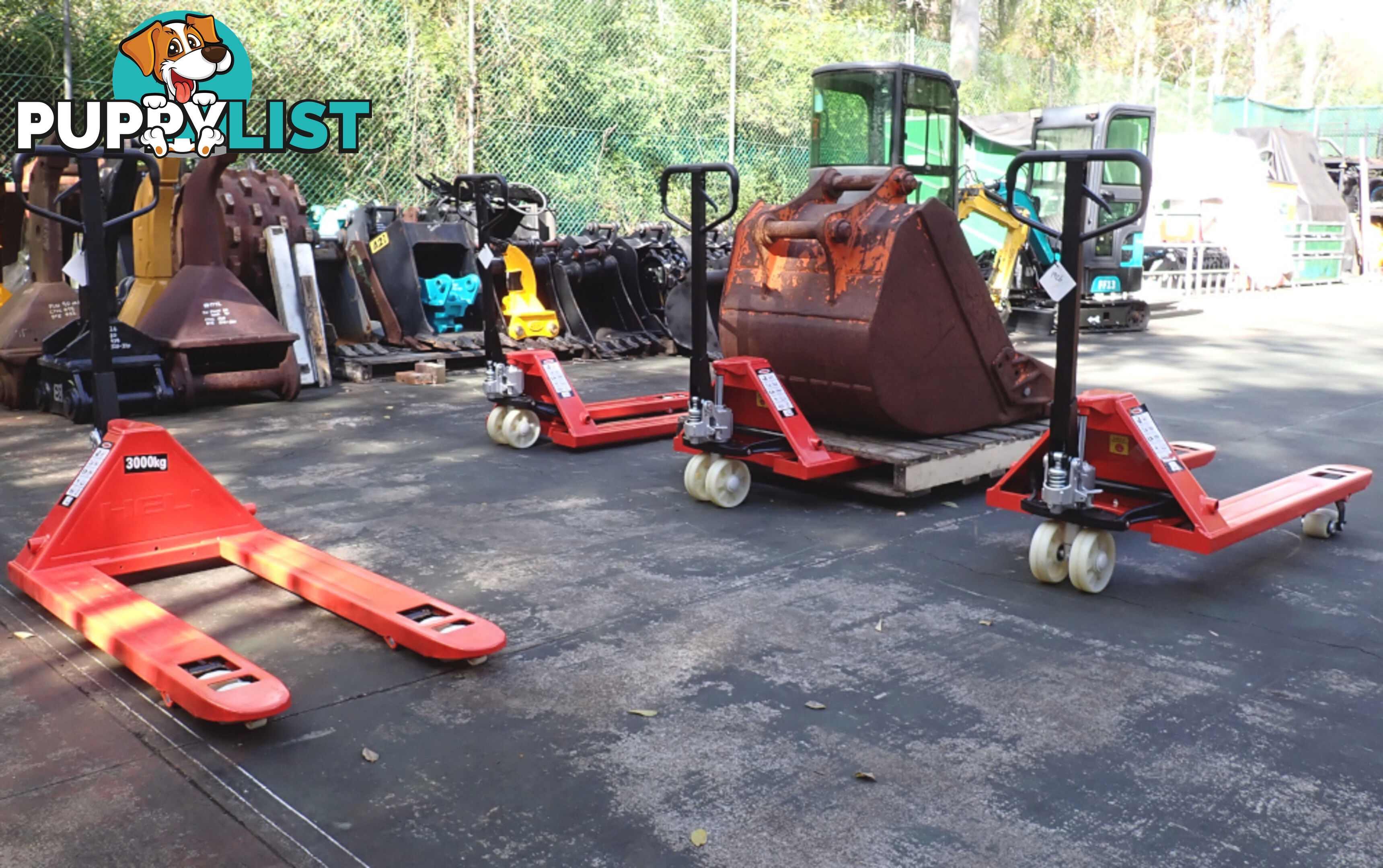 New Heli 3000kg Hand Pallet Jack Truck