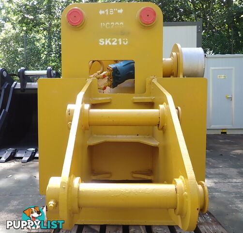 New 15-32 ton (80mm pin) SEC Excavator Hydraulic Tree & Stump Grinder Drum Mulcher